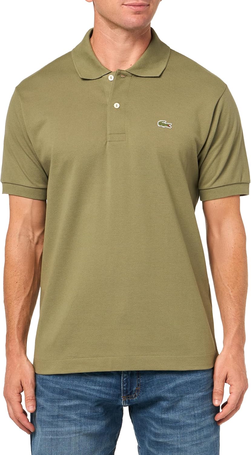 Lacoste Men's Original Cotton Pique Polo - Classic Slim Fit