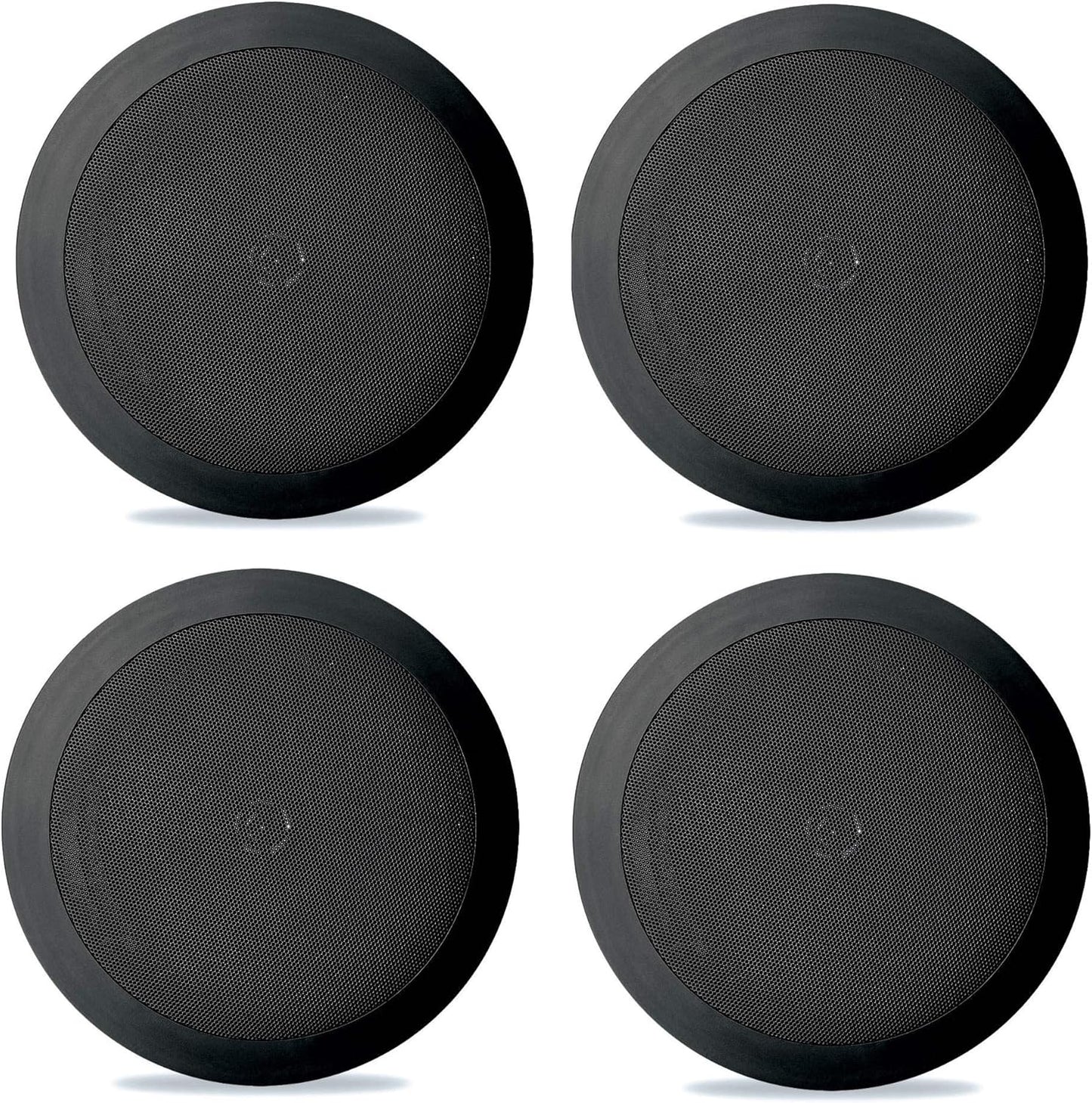 Pyle 8 Inch Flush in-Wall Speakers for Custom Installations