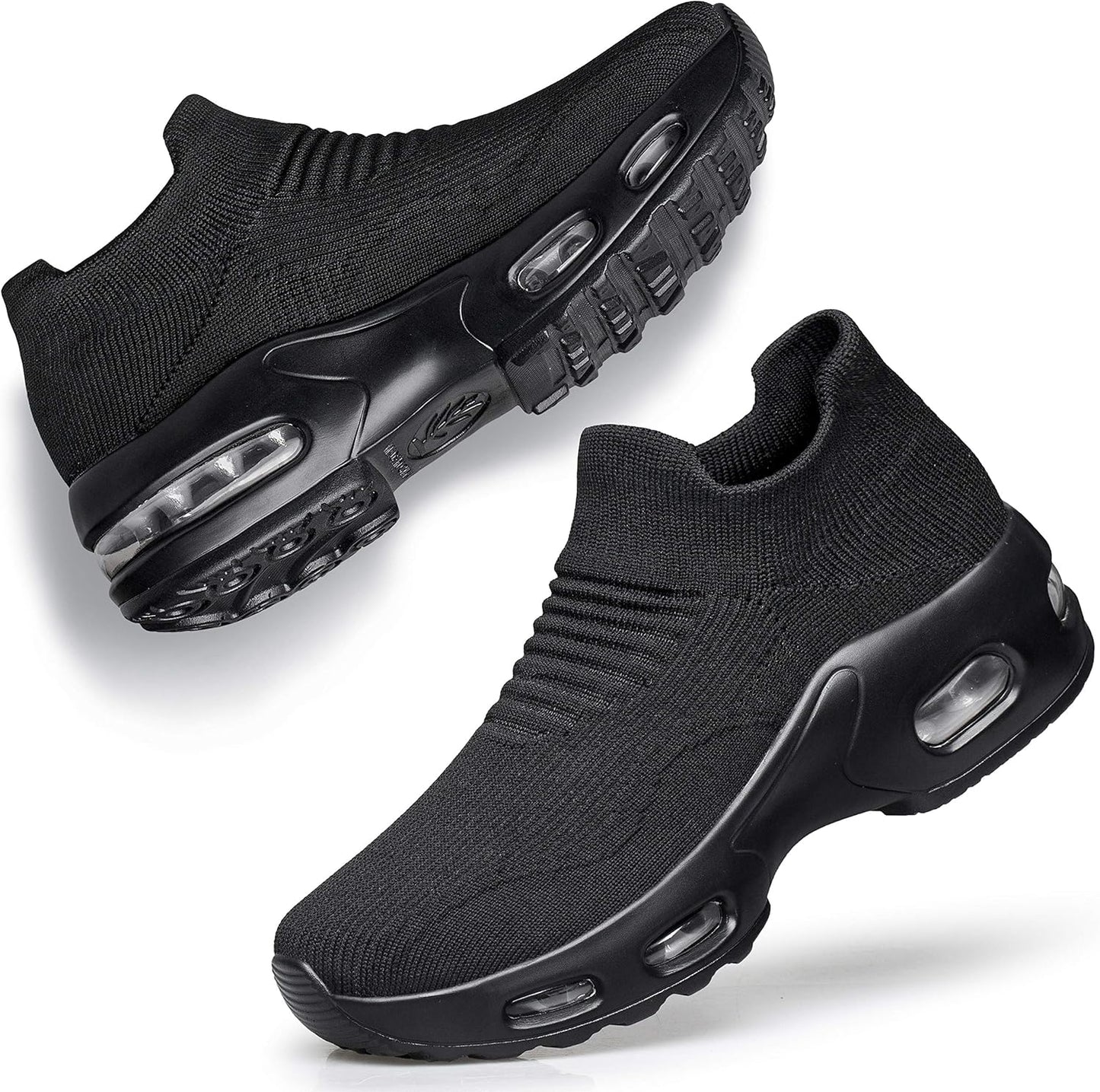 DOUSSPRT Womens Walking Shoes Slip on Sock Sneakers for Comfort
