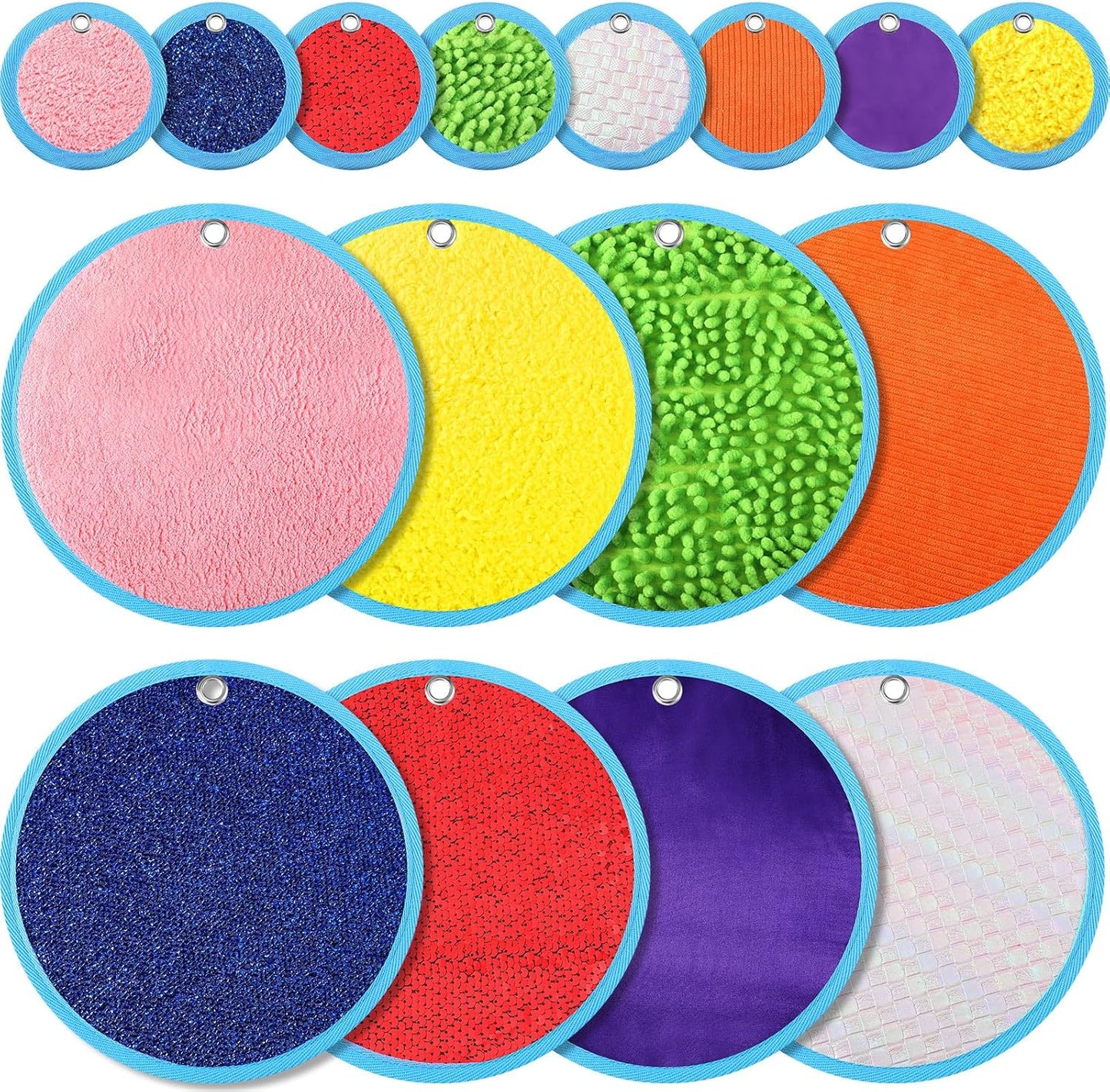 Sensory Tiles Mini Mats for Autism Play by Oudain