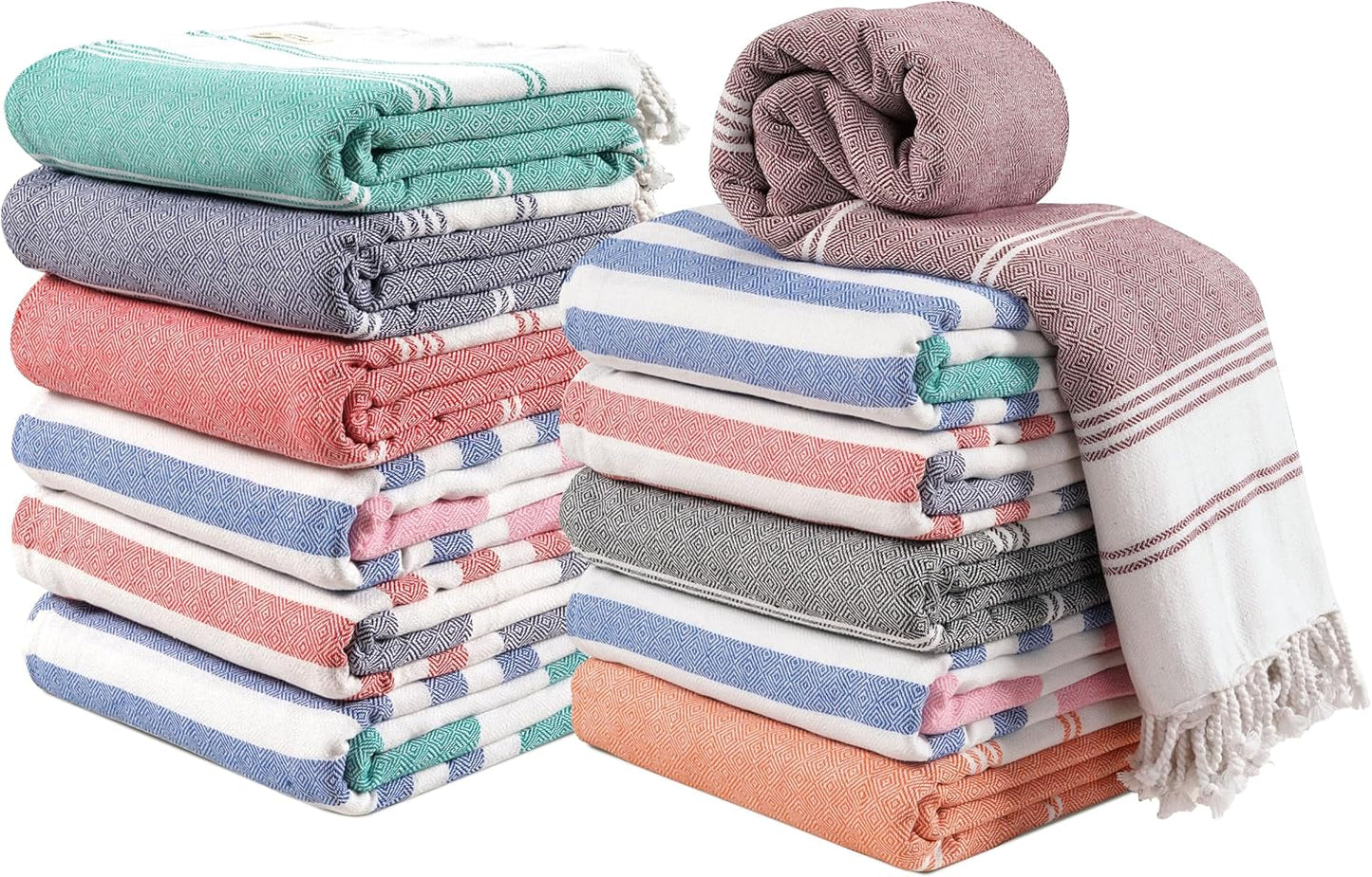 Oversized Beach Towels by Lane Linen - Quick Dry & Lightweight