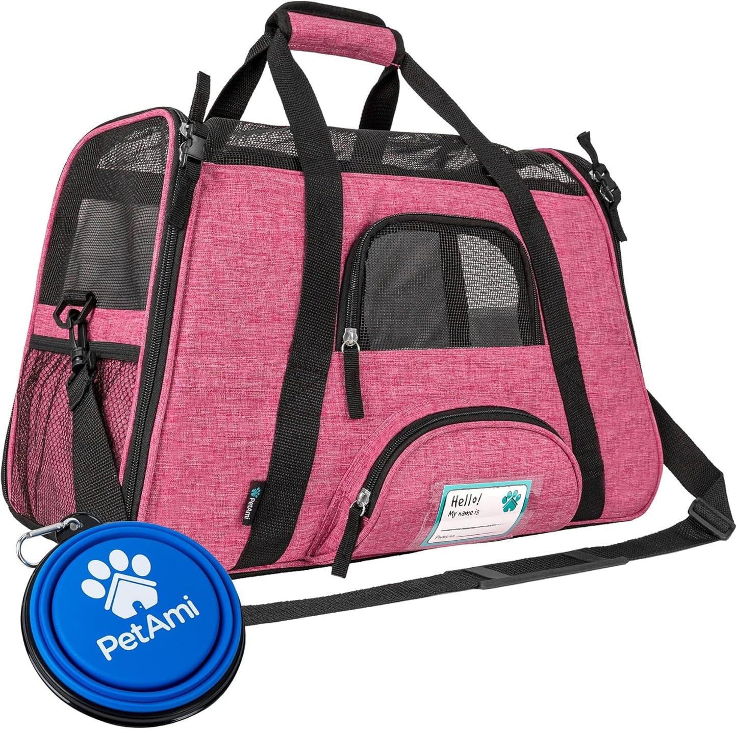 PetAmi Airline Approved Pet Carrier for Small Dogs and Cats