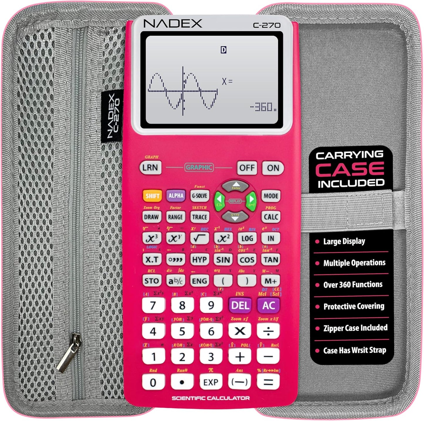 Scientific Calculator with Graphing for Advanced Mathematics Use