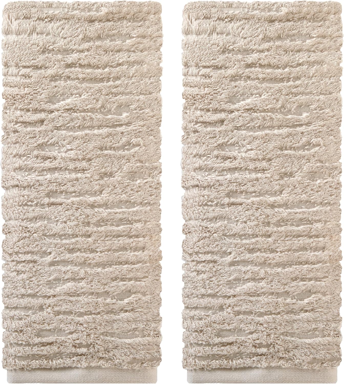CloudSoft Cotton Luxury 2-Piece Hand Towel Set for Comfort