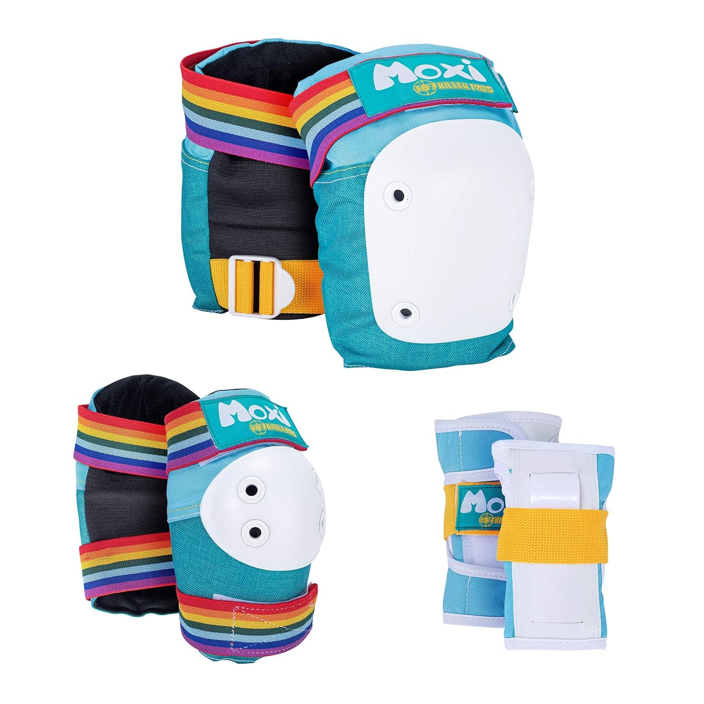 187 Killer Pads Six Pack Set for Skateboarding and Roller Skating