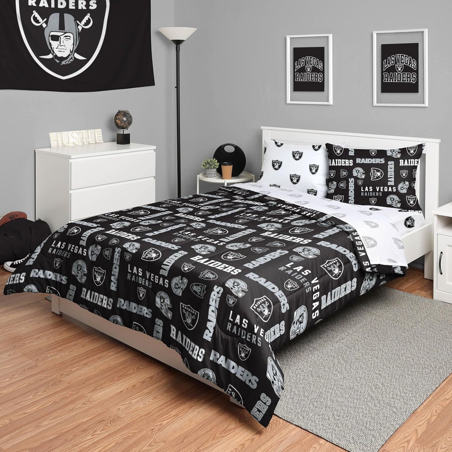 NFL Team Logo Bed in a Bag Comforter Set for Ultimate Fans