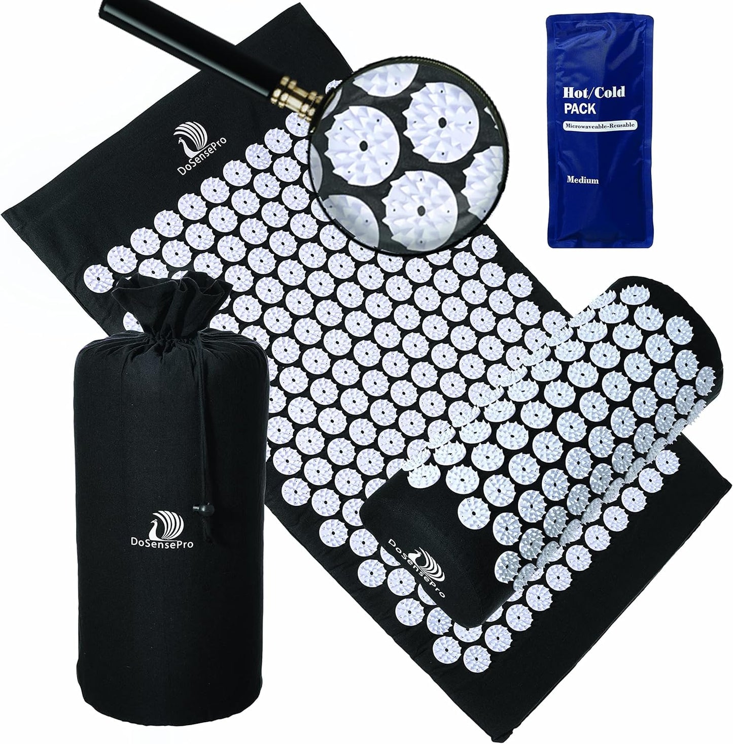 Acupressure Mat & Pillow Set for Back Pain Relief and Recovery