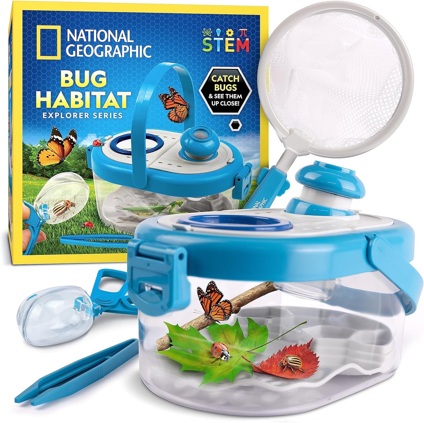 National Geographic Kids Bug Catcher Kit - Explore Nature Up Close!
