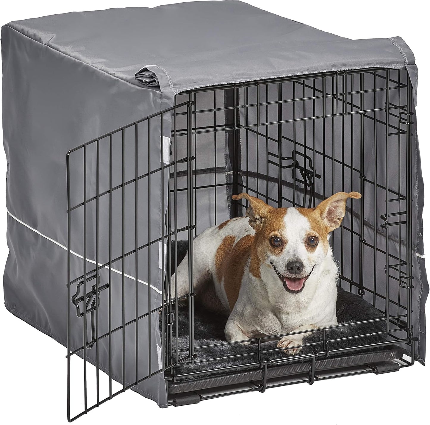 MidWest Double Door 24-inch Dog Crate Kit for Small Breeds