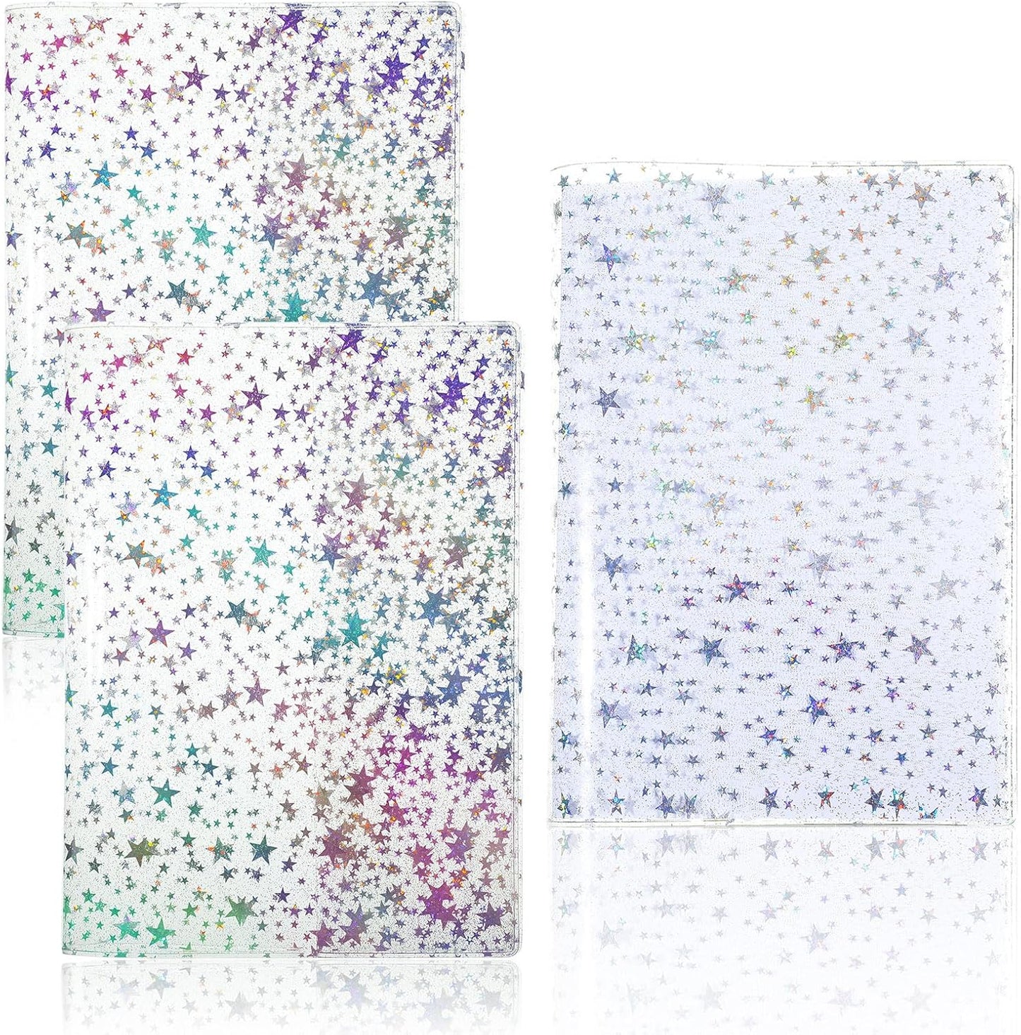 Feifeiya Glitter Star B6 Planner Covers - Protect & Shine