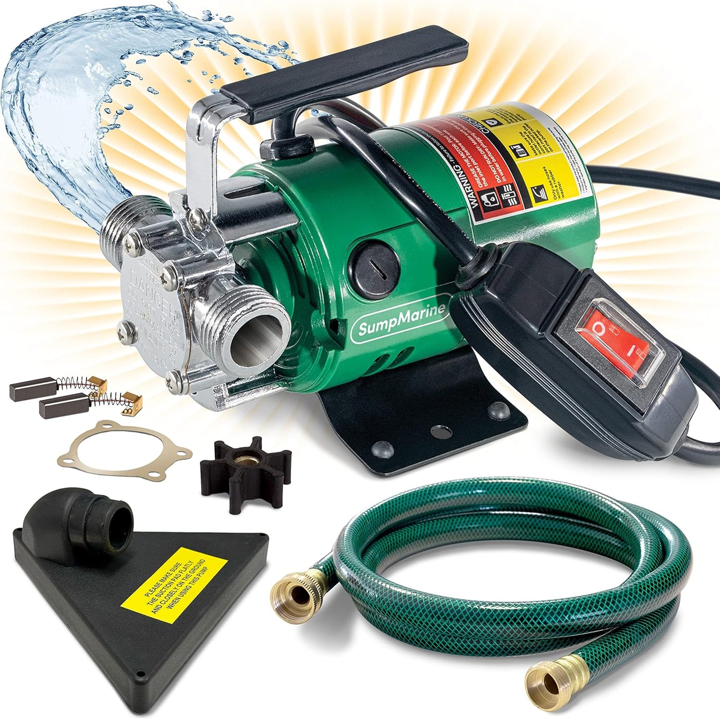 Portable Electric Water Utility Pump - Remove water easily!