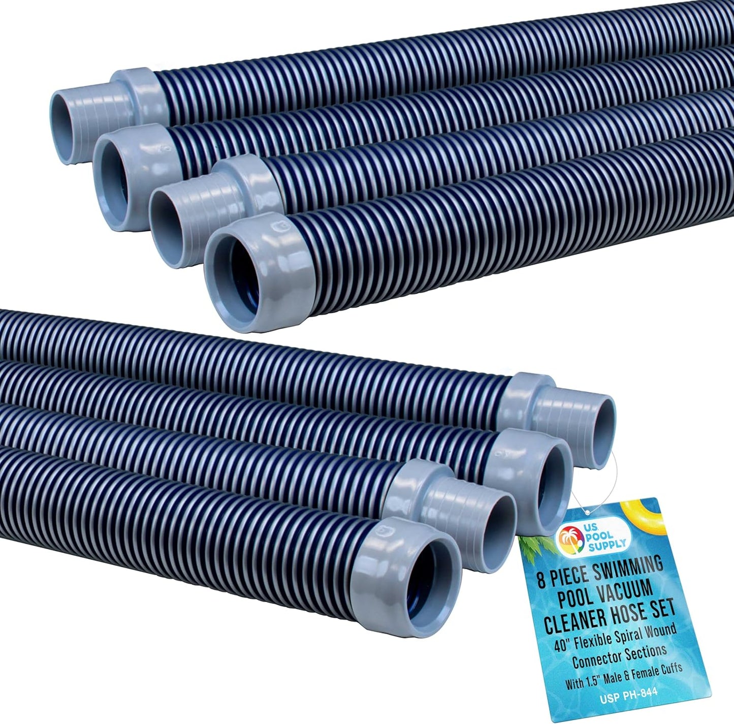 Durable Pool Vacuum Hose Set for Inground Automatic Cleaners