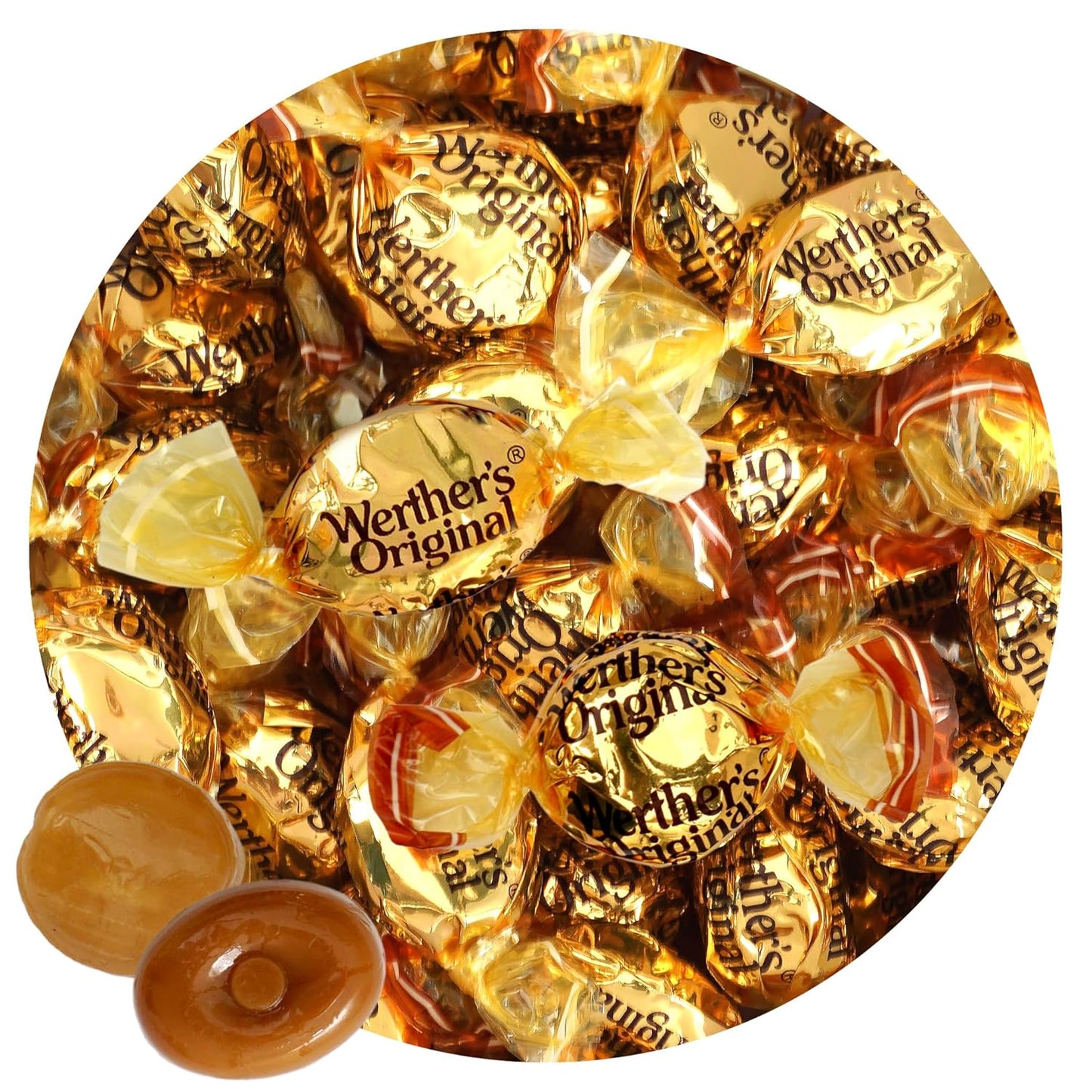 Werthers Original Hard Candy & Creamy Caramel Mix, 2 Pound Bag