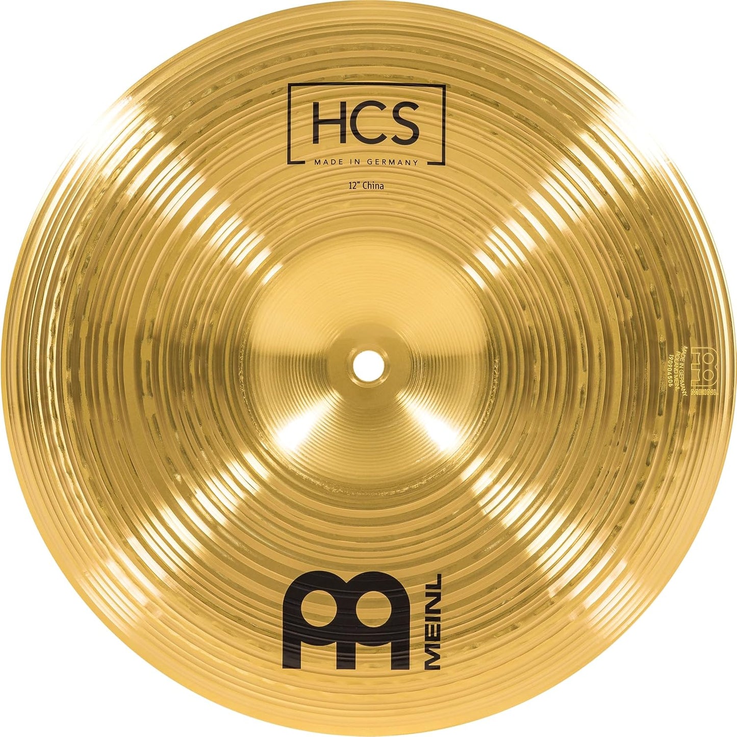Meinl 12 China Cymbal HCS Traditional Finish for Drum Set