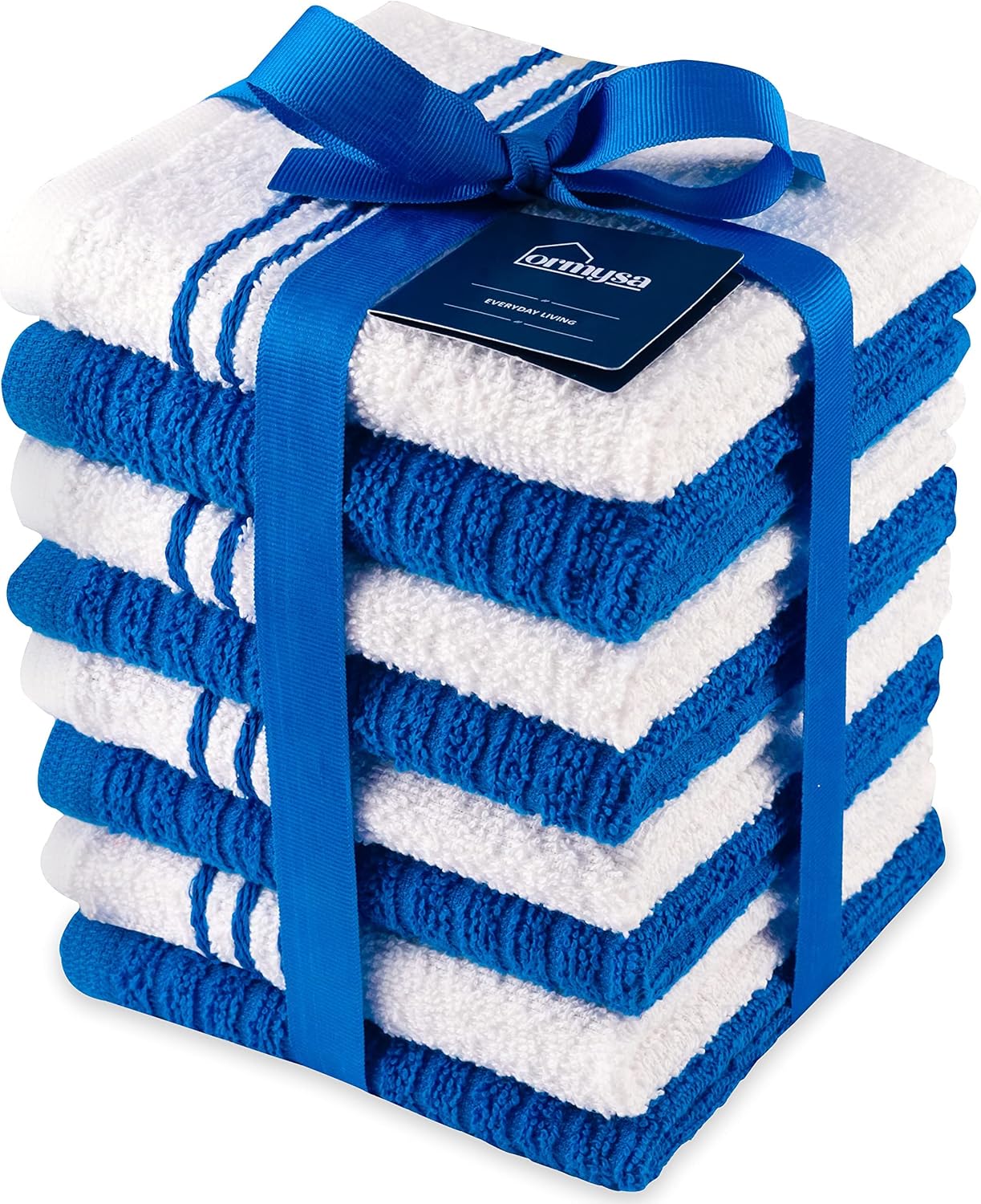 Fast Absorbing Dish Cloths - Super Soft 8 Pack
