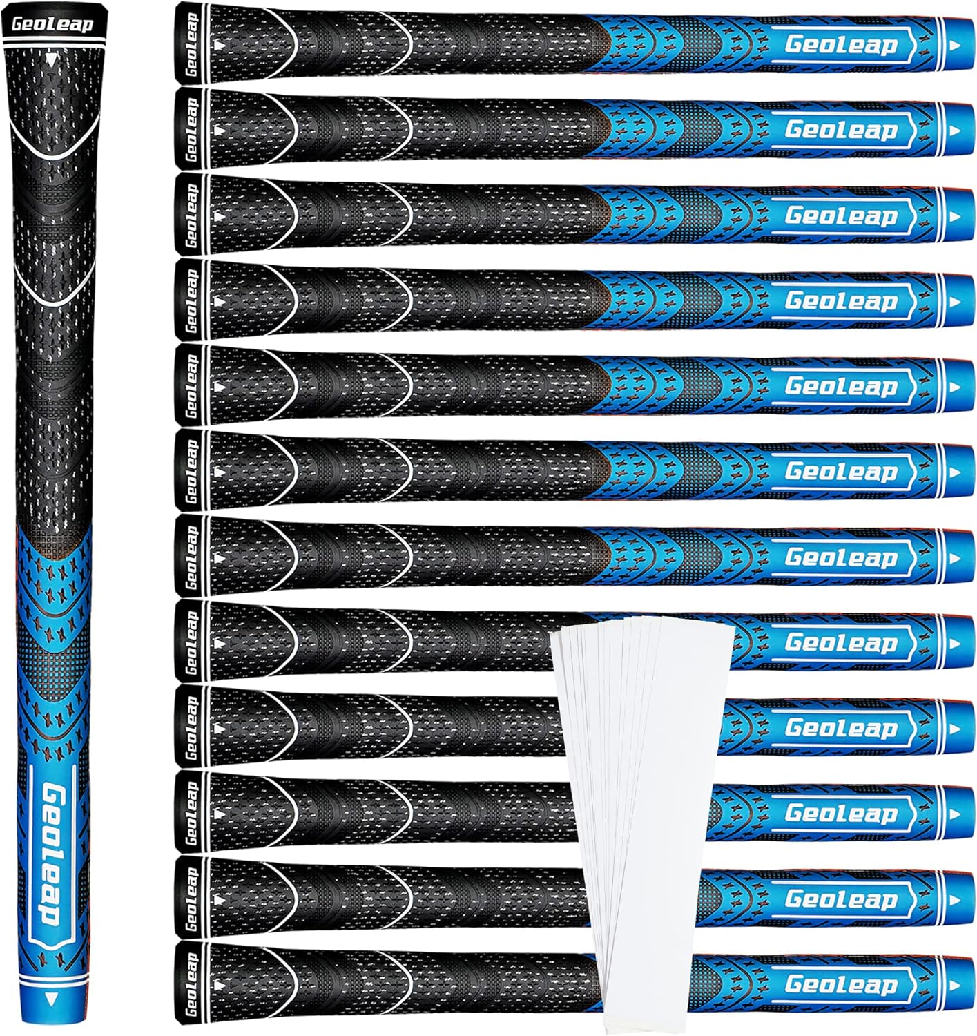 Geoleap Golf Grips Set of 13 for Enhanced Performance and Control
