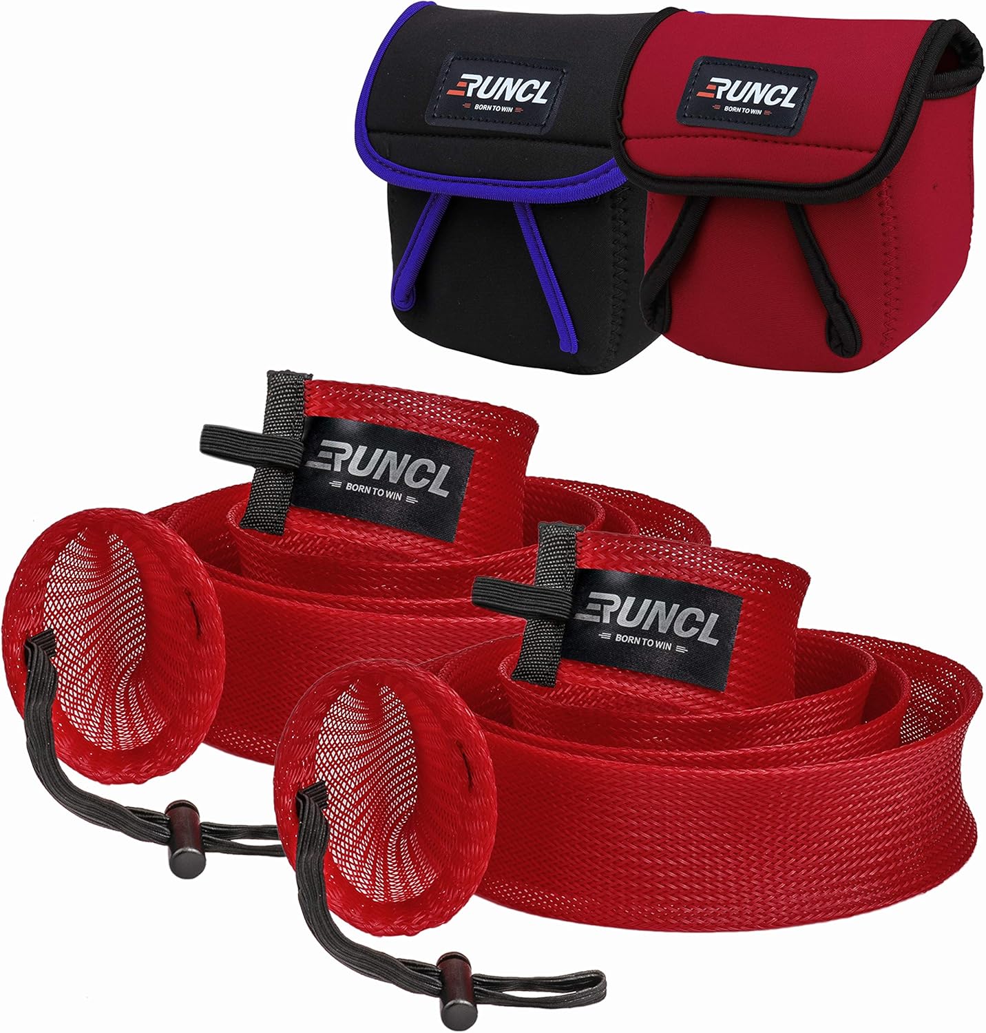 RUNCL Fishing Rod & Reel Protection Set