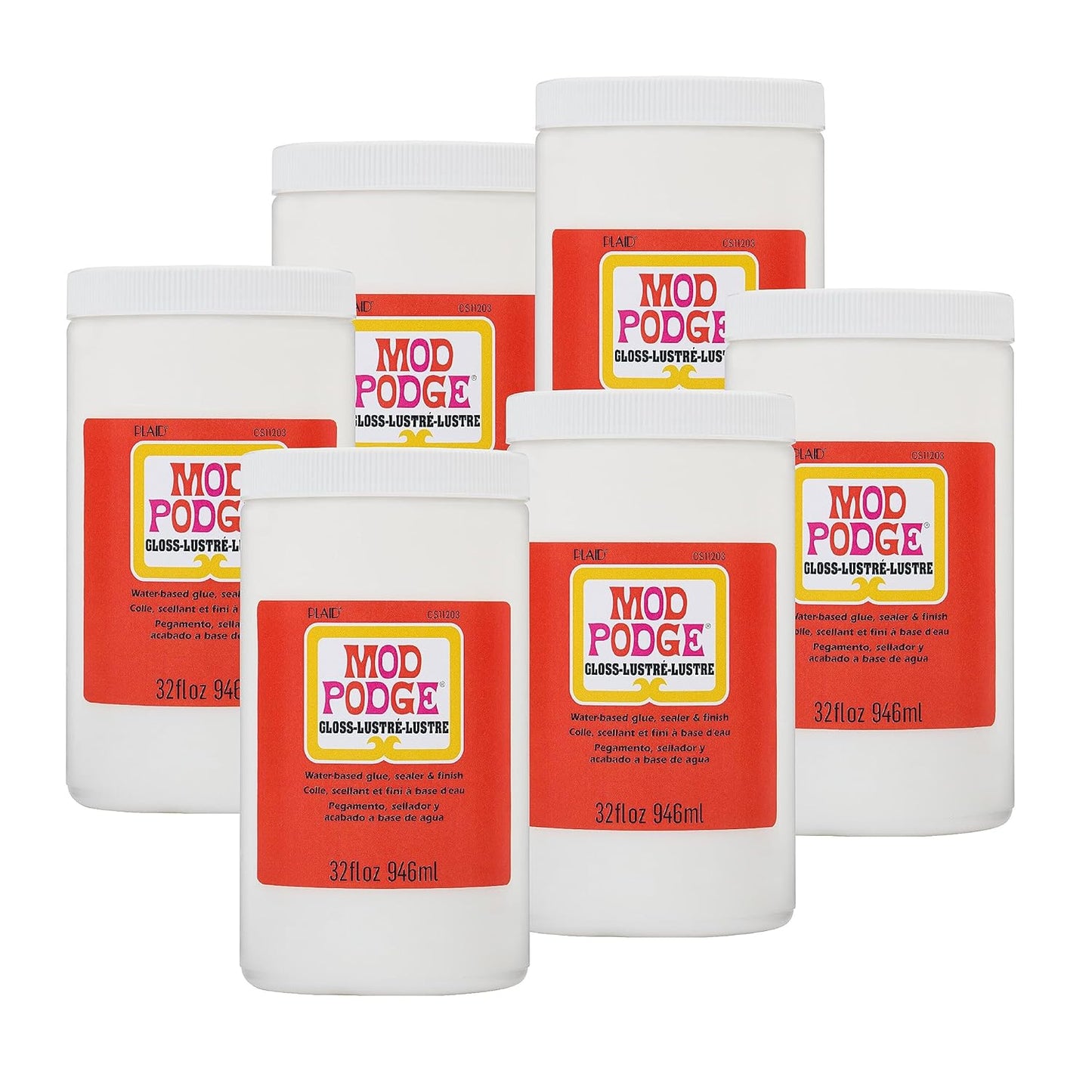 Mod Podge Waterbase Sealer, Glue and Finish for Crafting