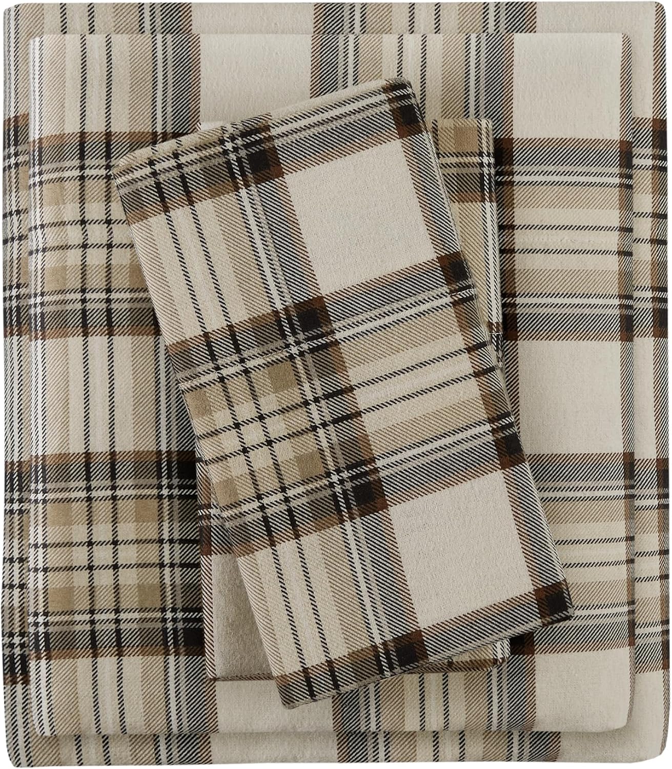 Comfort Spaces Cotton Flannel Sheets King Size for Cozy Nights