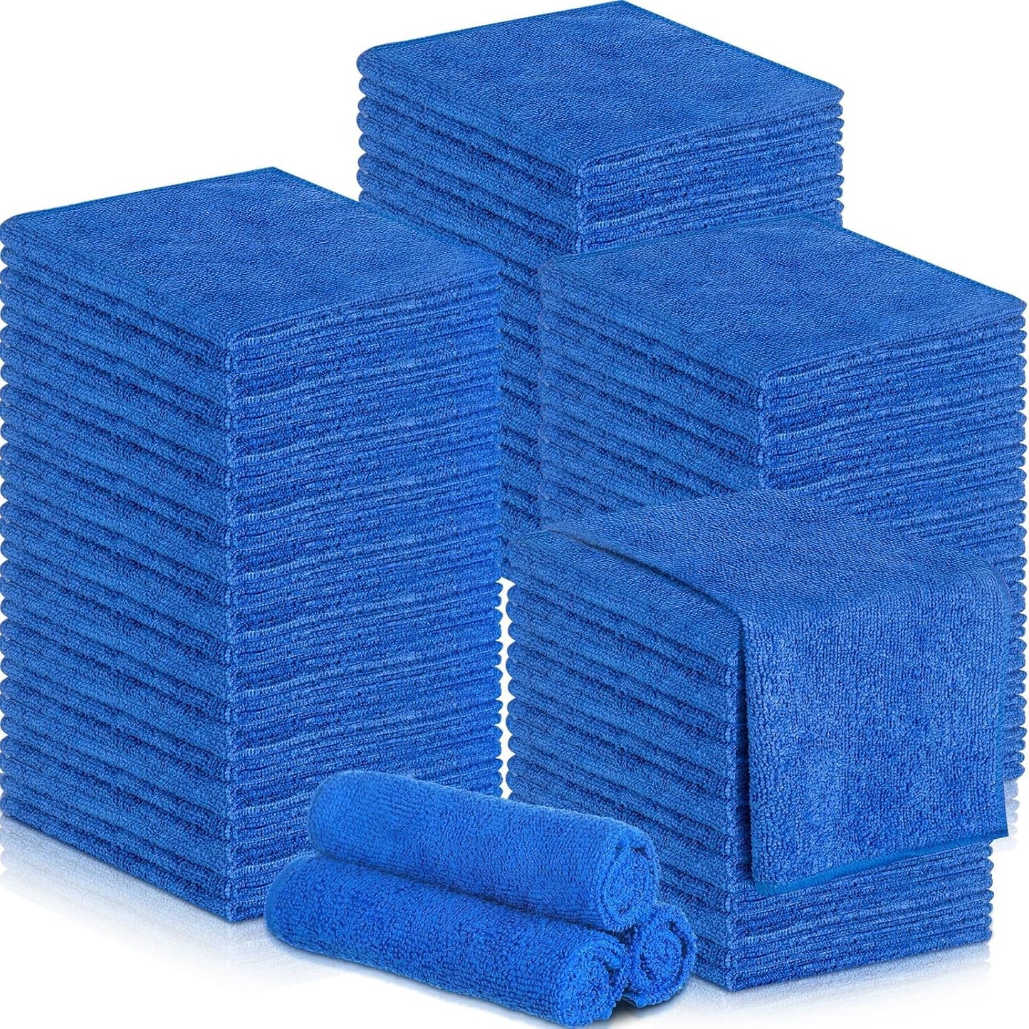 Lint-Free Microfiber Cleaning Cloths - 200 Pcs