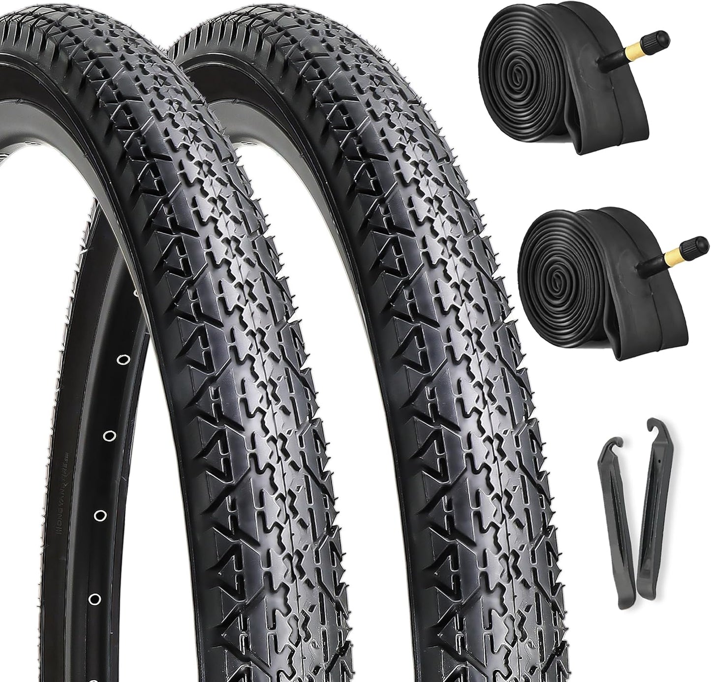 Hycline 26x2.125 Cruiser Bike Tires Set for Urban Commuting