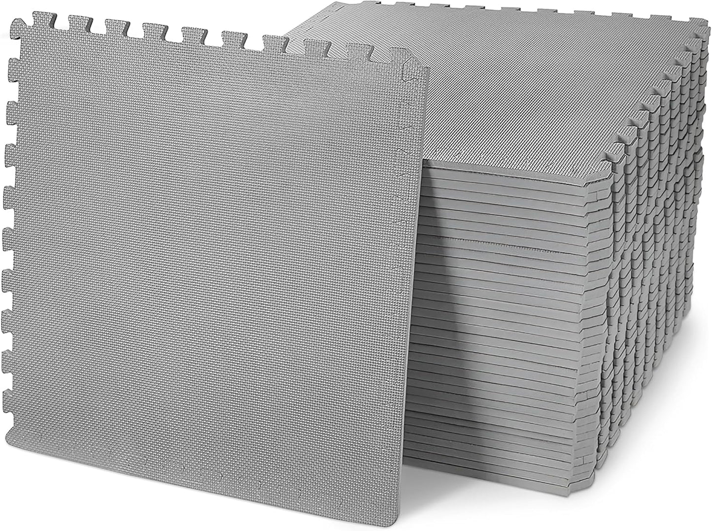 24x24 Inch EVA Interlocking Foam Exercise Tile Mat for Home Gym