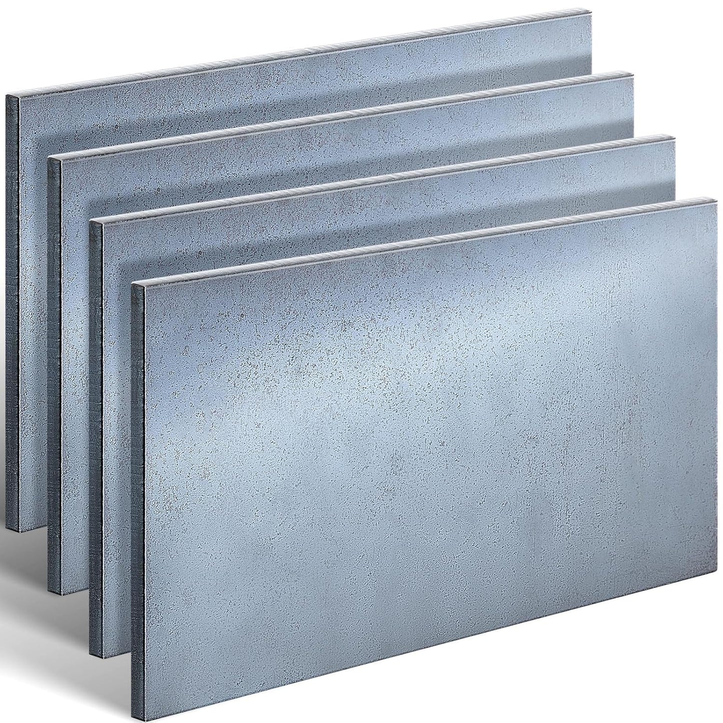 Tandefio 4 Pcs Hot Rolled Mild Steel Plate for Versatile Use