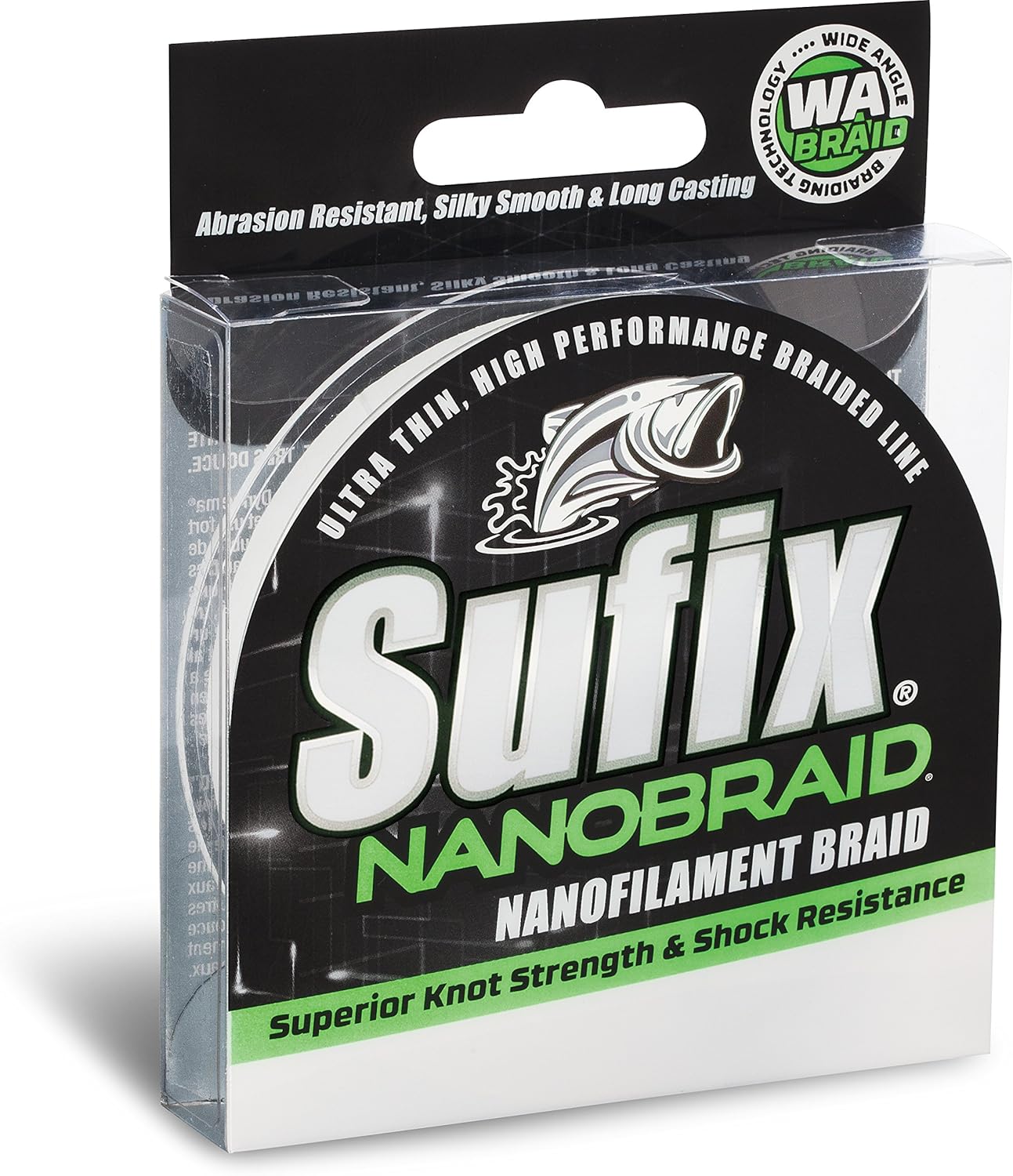 Sufix NanoBraid 4 lb Green: Ultimate Low-Vis Strength
