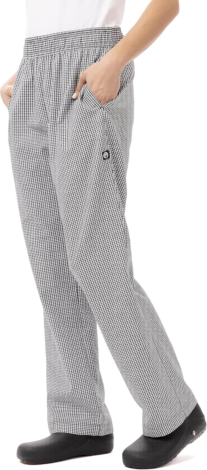 Chef Works Womens Essential Baggy Chef Pants for Comfort and Style