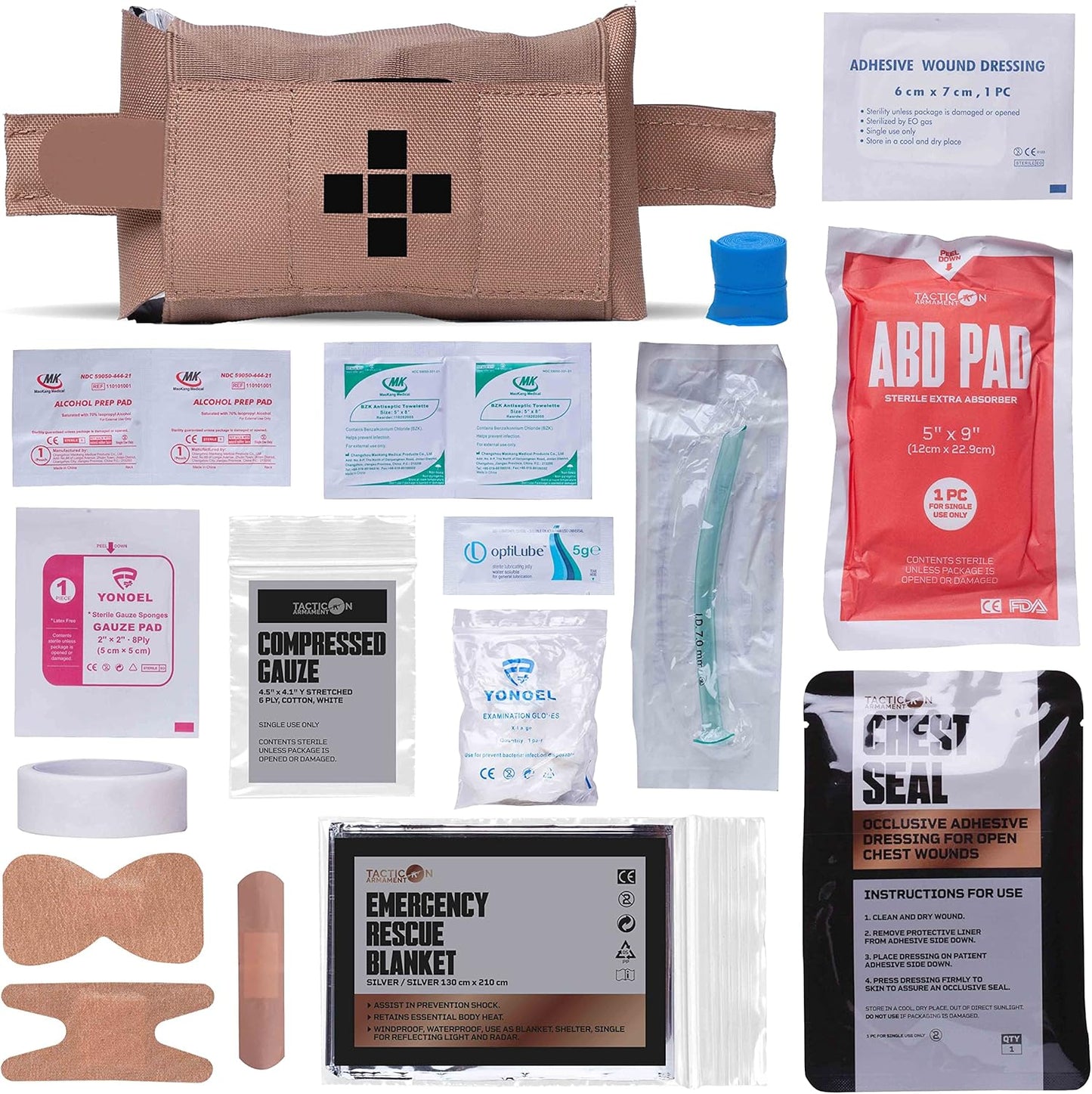 Tacticon V1 Compact IFAK | Tactical Trauma Kit