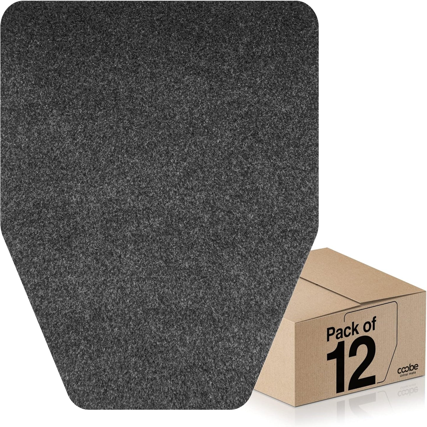 Urinal Mats 12 Pack for Eliminating Bathroom Odor and Splash