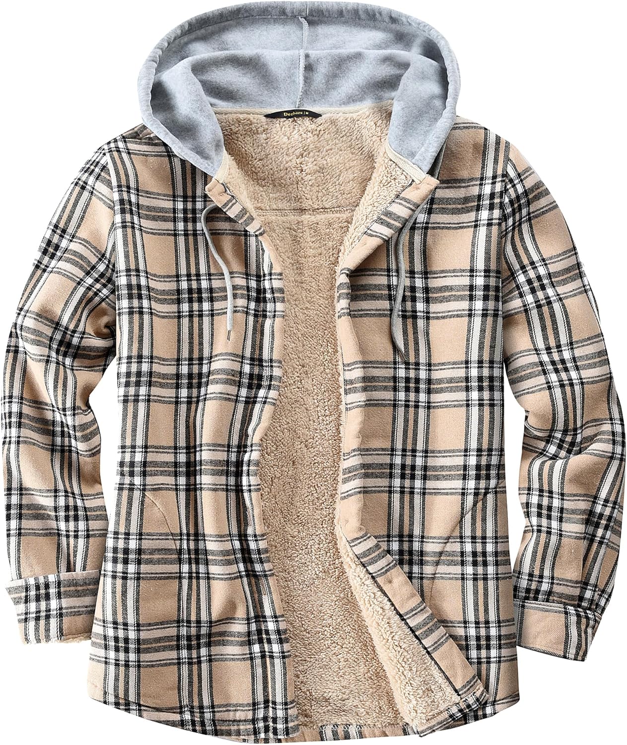 Women's Sherpa Lined Flannel Shirt Jacket for Ultimate Comfort