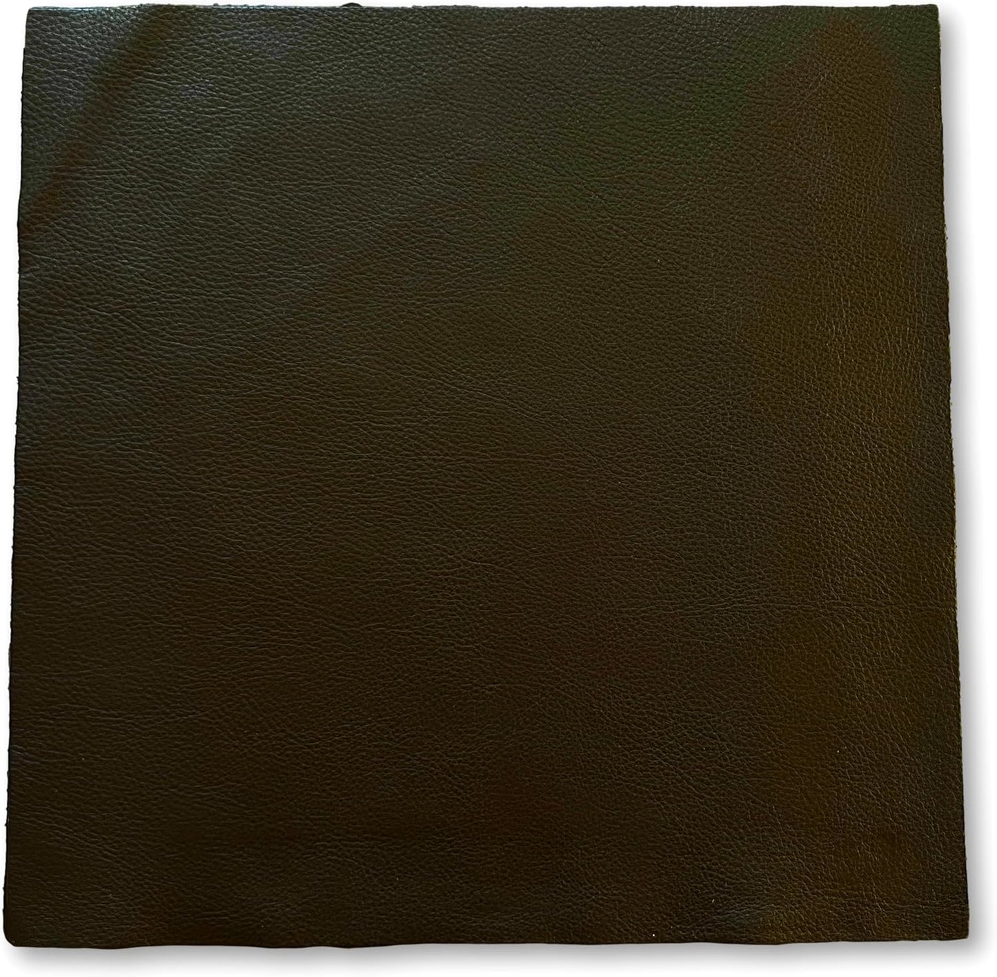 Natural Grain Cow Leather Pre-Cut Squares for Crafting Projects