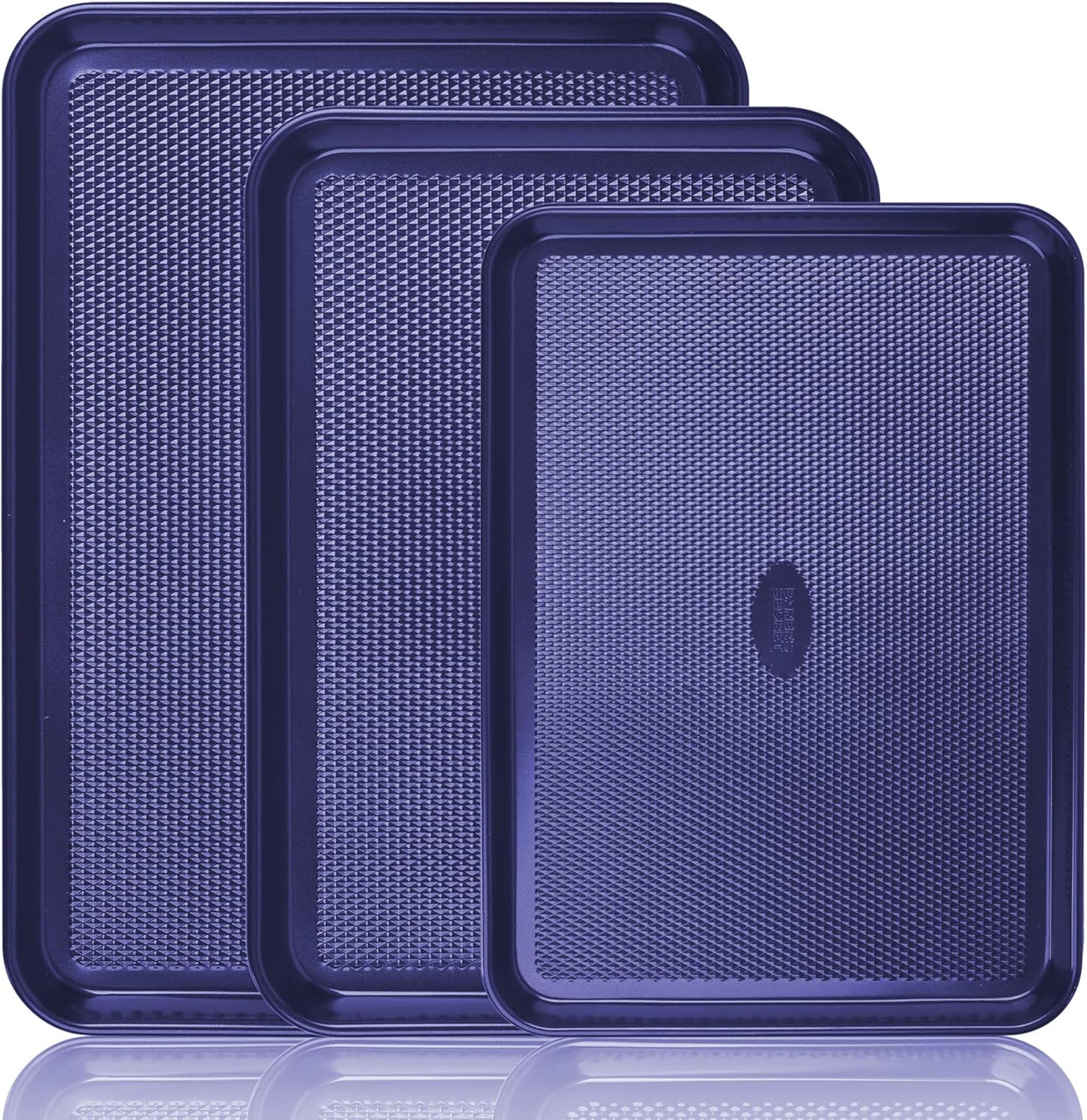 Baker's Secret Non Stick Baking Sheets Set of 3 for Perfect Cookies