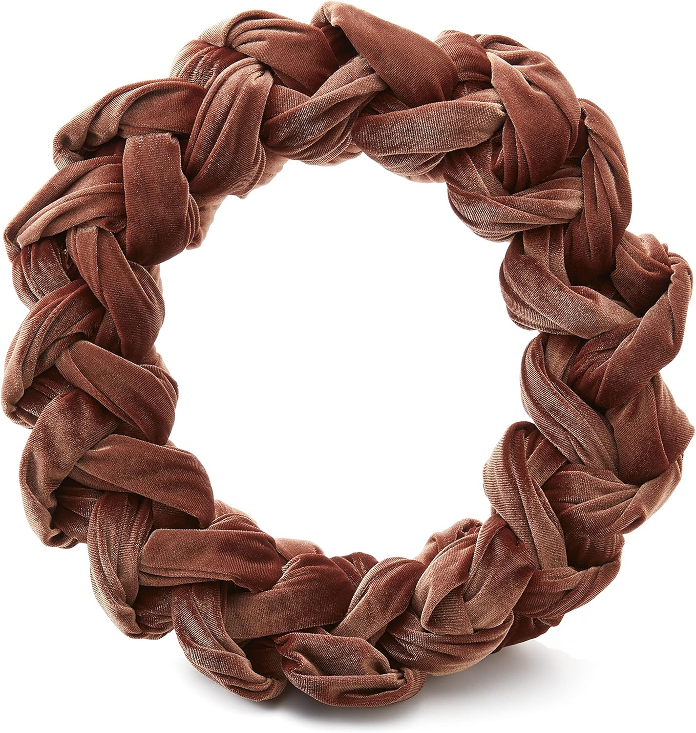 Bronze Velvet Wreath for Cozy Modern Home Decor and Weddings