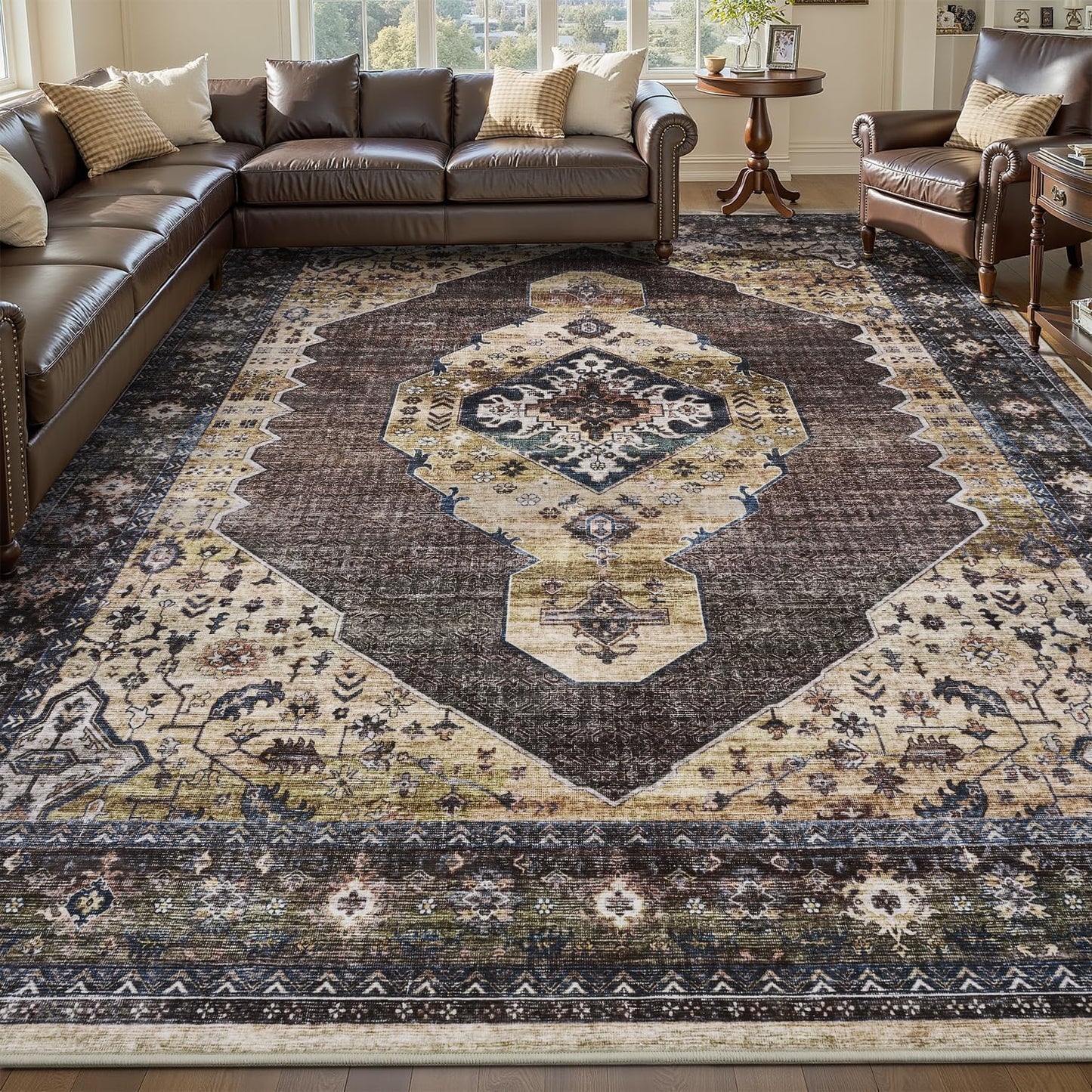 Engiw 8x10 Area Rugs for Living Room and Bedroom Comfort