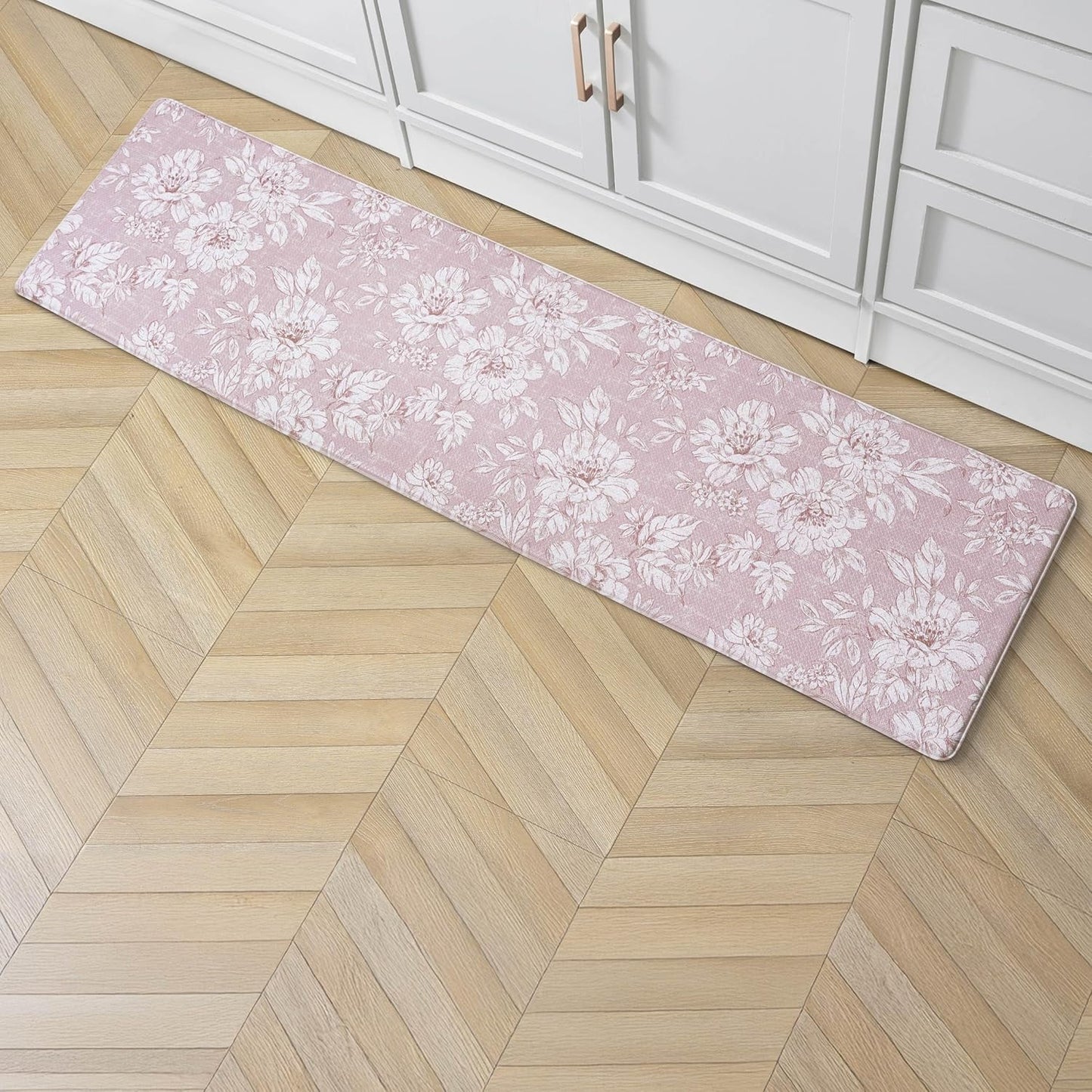 Laura Ashley Anti-Fatigue Kitchen Mat for Comfort and Style