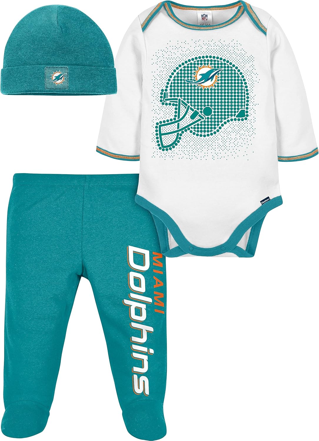 Gerber Unisex Baby NFL Team Footed Pant and Bodysuit Set Review