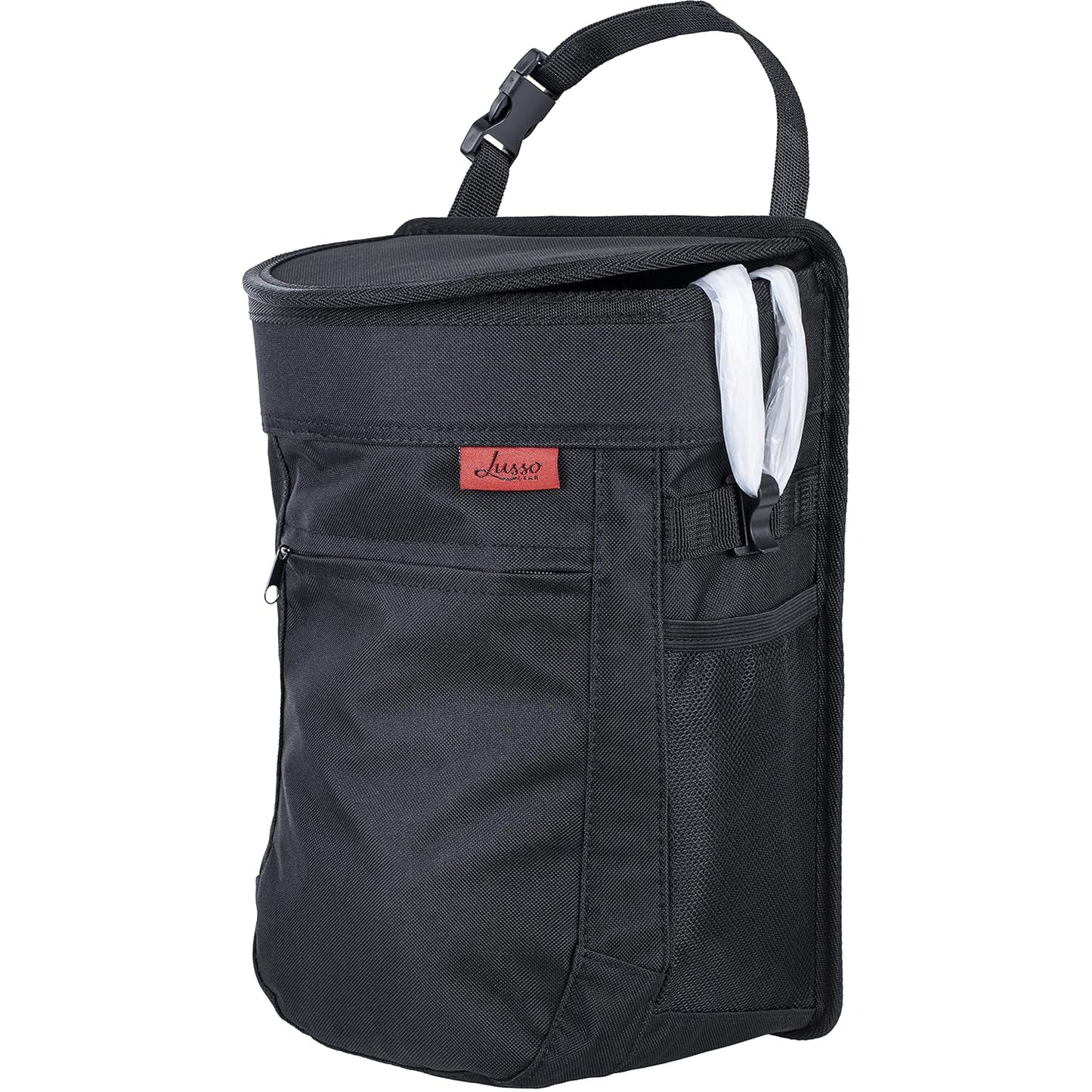 Spill-Proof Car Trash Can - Odor-Free Solution!