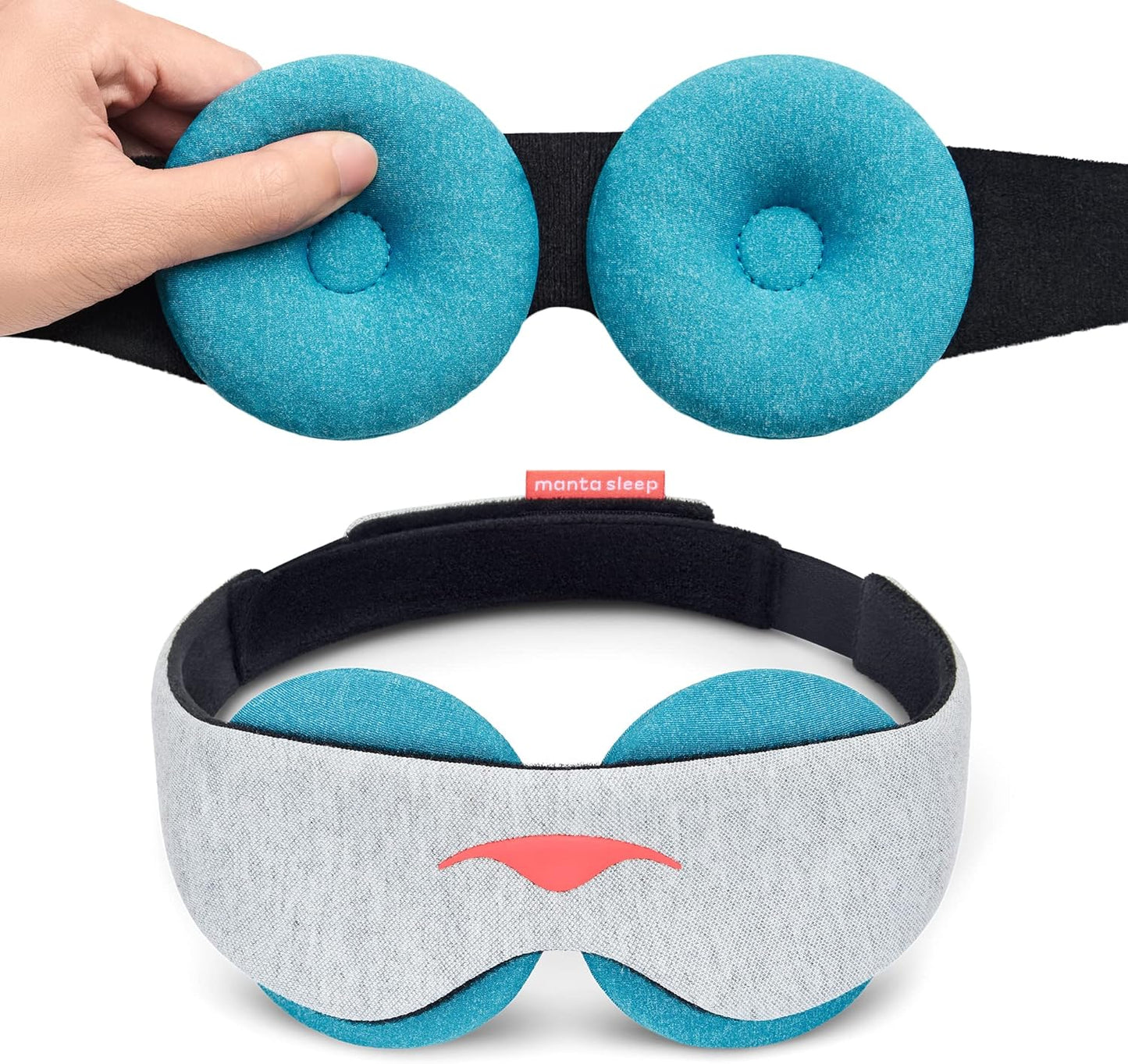 Manta Cool Sleep Mask for Ultimate Eye Relief and Comfort