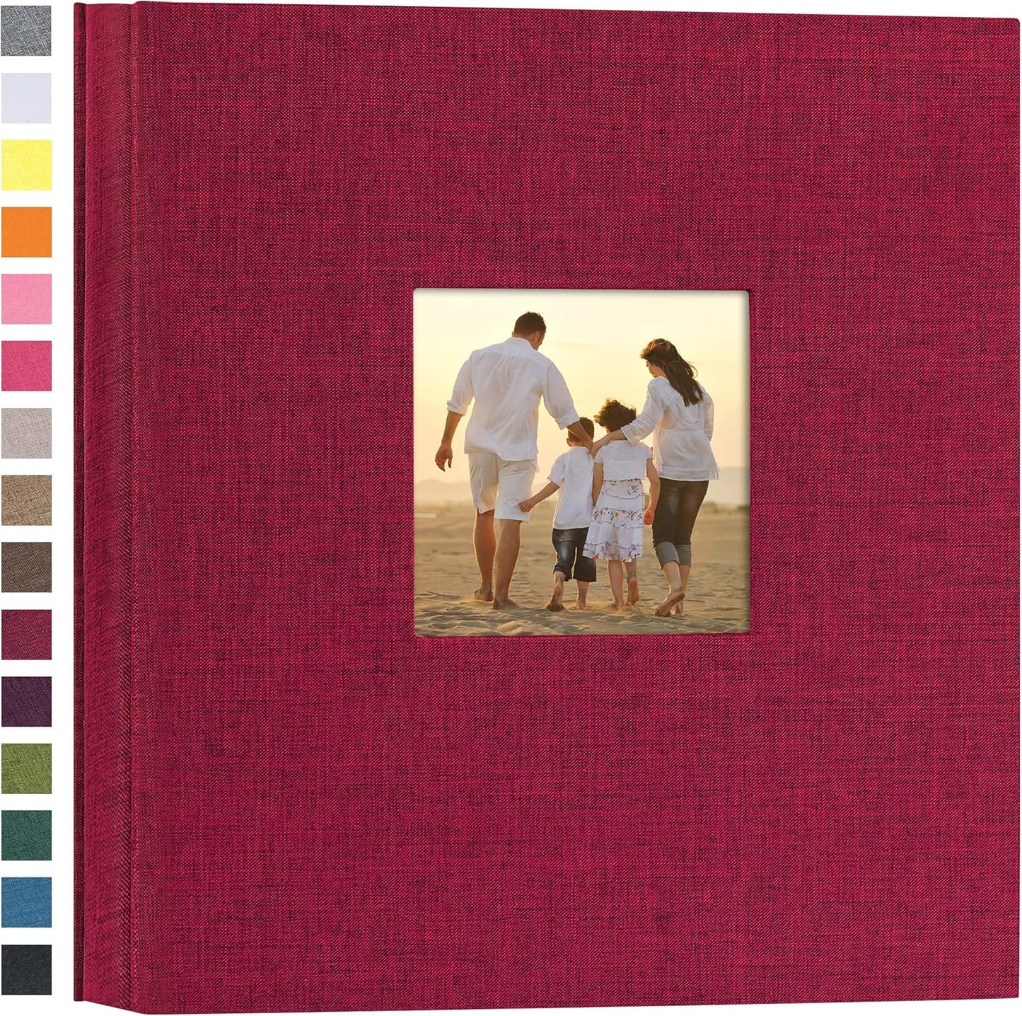 Potricher Linen Hardcover Photo Album for 1000 Photos Storage