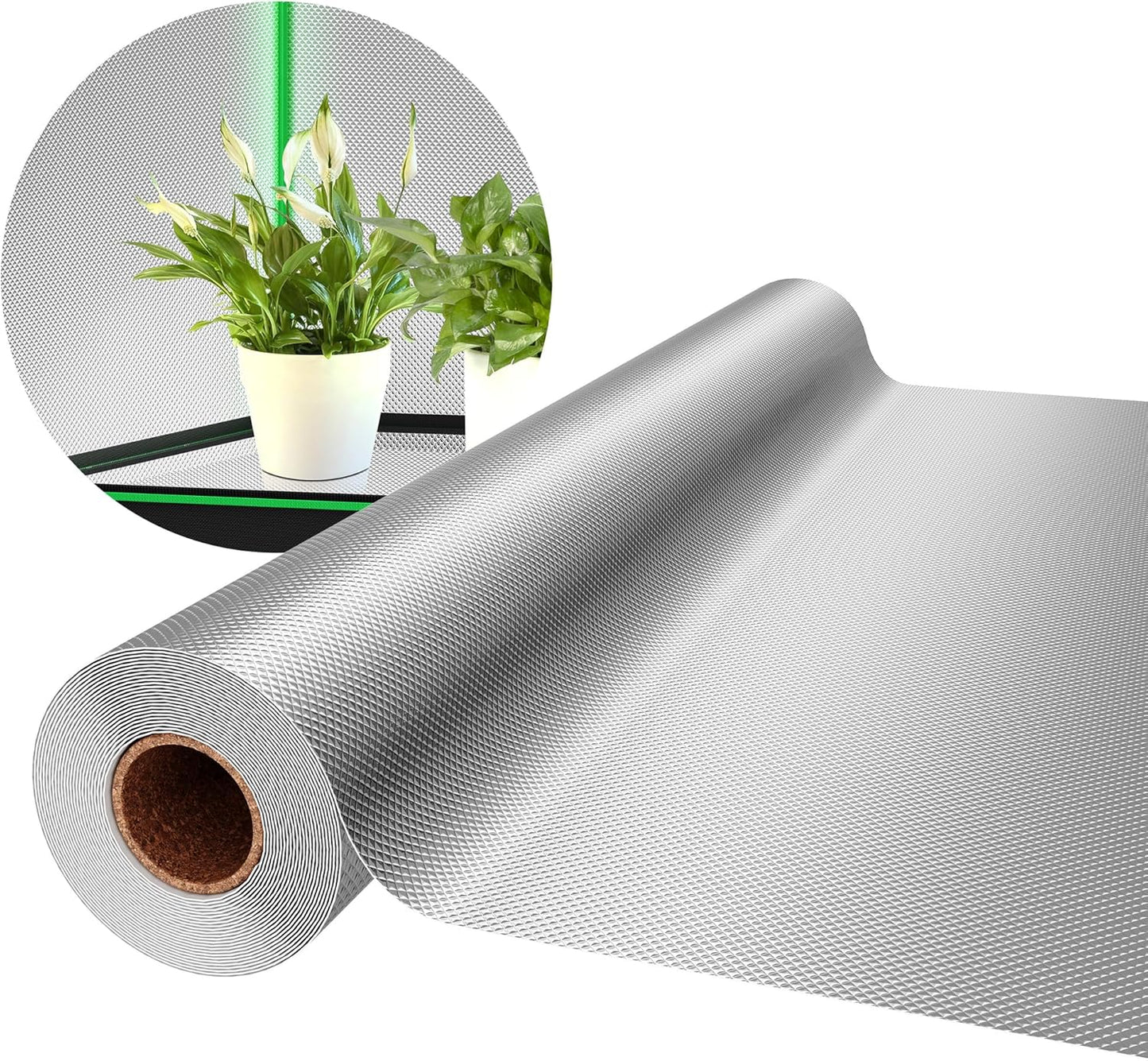 VIVOSUN 6 Mil Mylar Film Roll for Grow Tent and Room Use