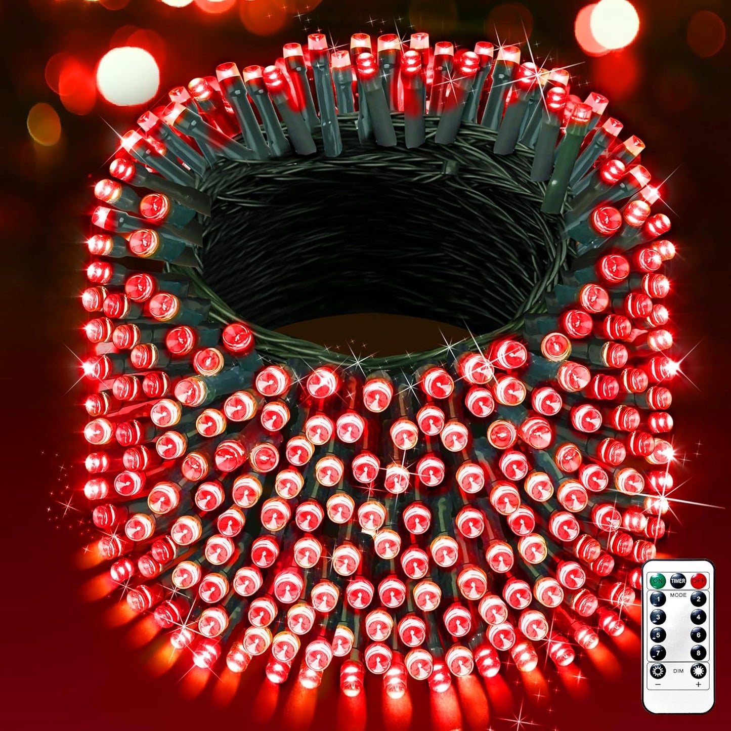 XURISEN 403FT 1000 LED Christmas Lights for Outdoor Decor