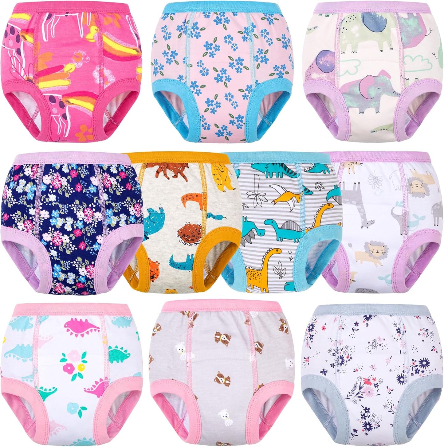 BIG ELEPHANT Training Underwear for Potty Training Kids 12M-9Y