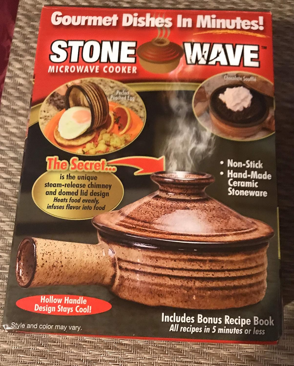 Quick & Easy Stoneware Cooking with Stone Wave Cooker!