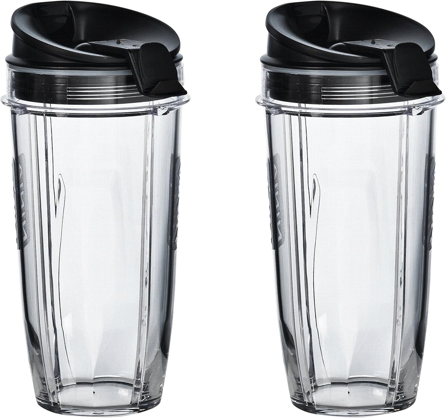 Nutri Ninja 24 oz Tritan Cups - Sip & Seal Lids, Pack of 2