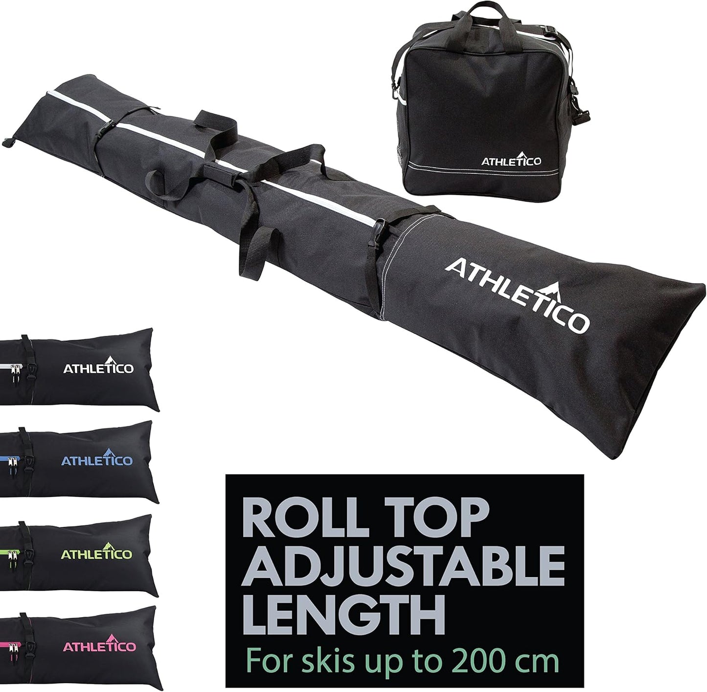 Travel with Ease: Athletico Ski & Boot Bags
