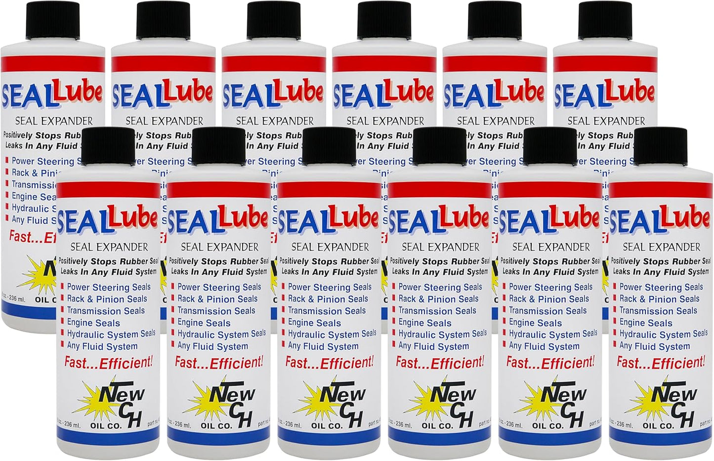 Stops Leaks for Gasoline and Diesel Engines - 12 Pack