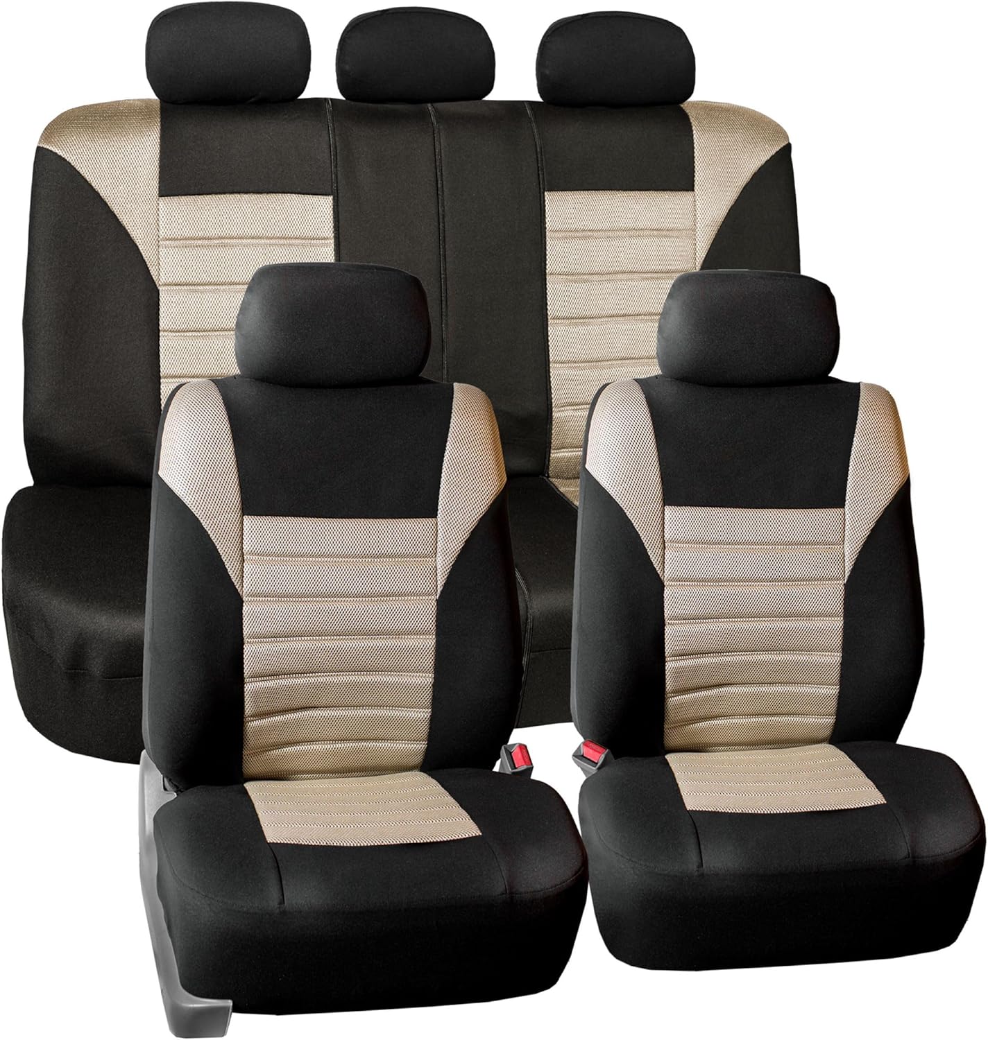 Premium 3D Air Mesh Car Seat Covers for Full Protection