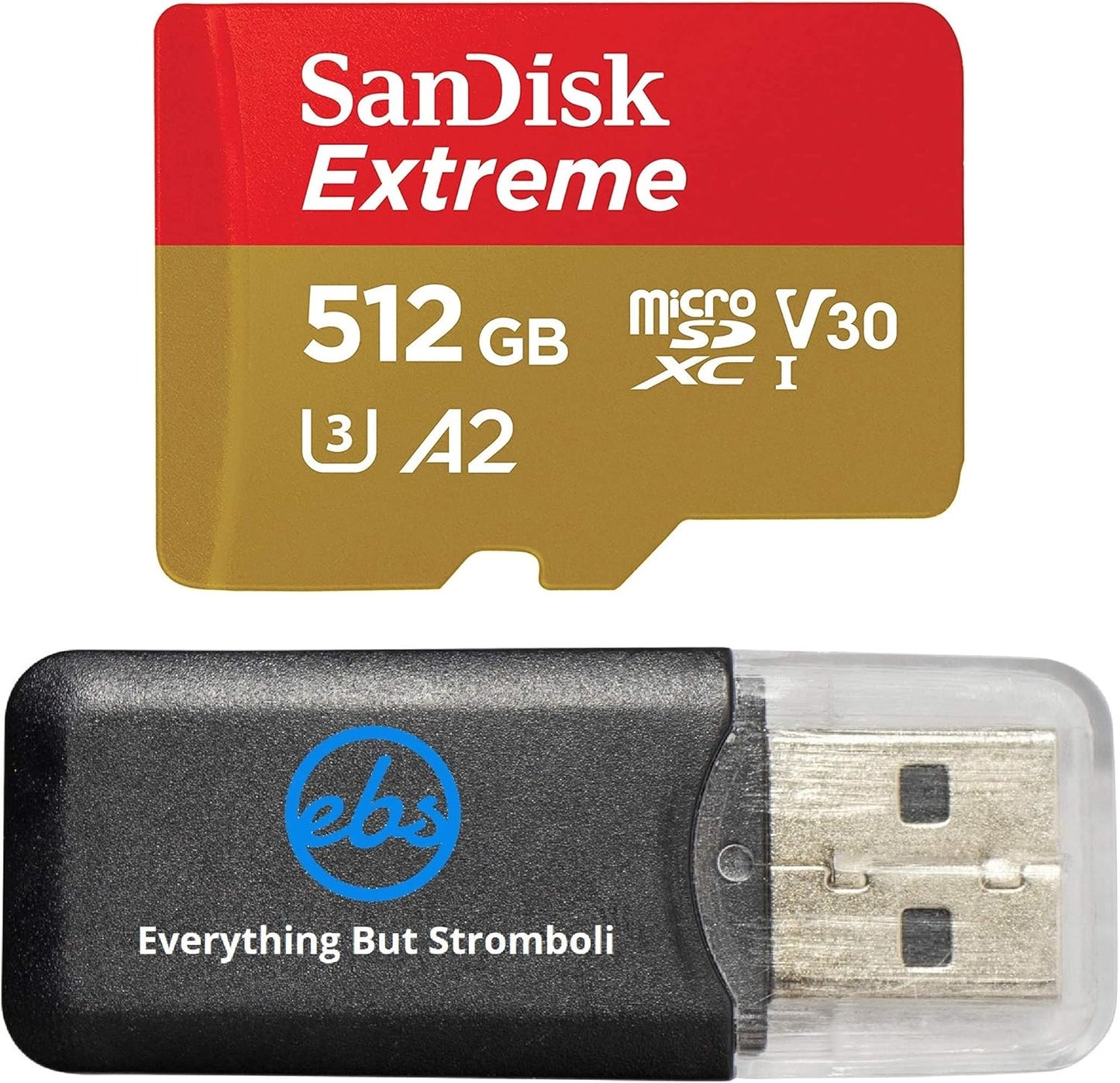 512GB SanDisk Extreme MicroSD for Drone 4K